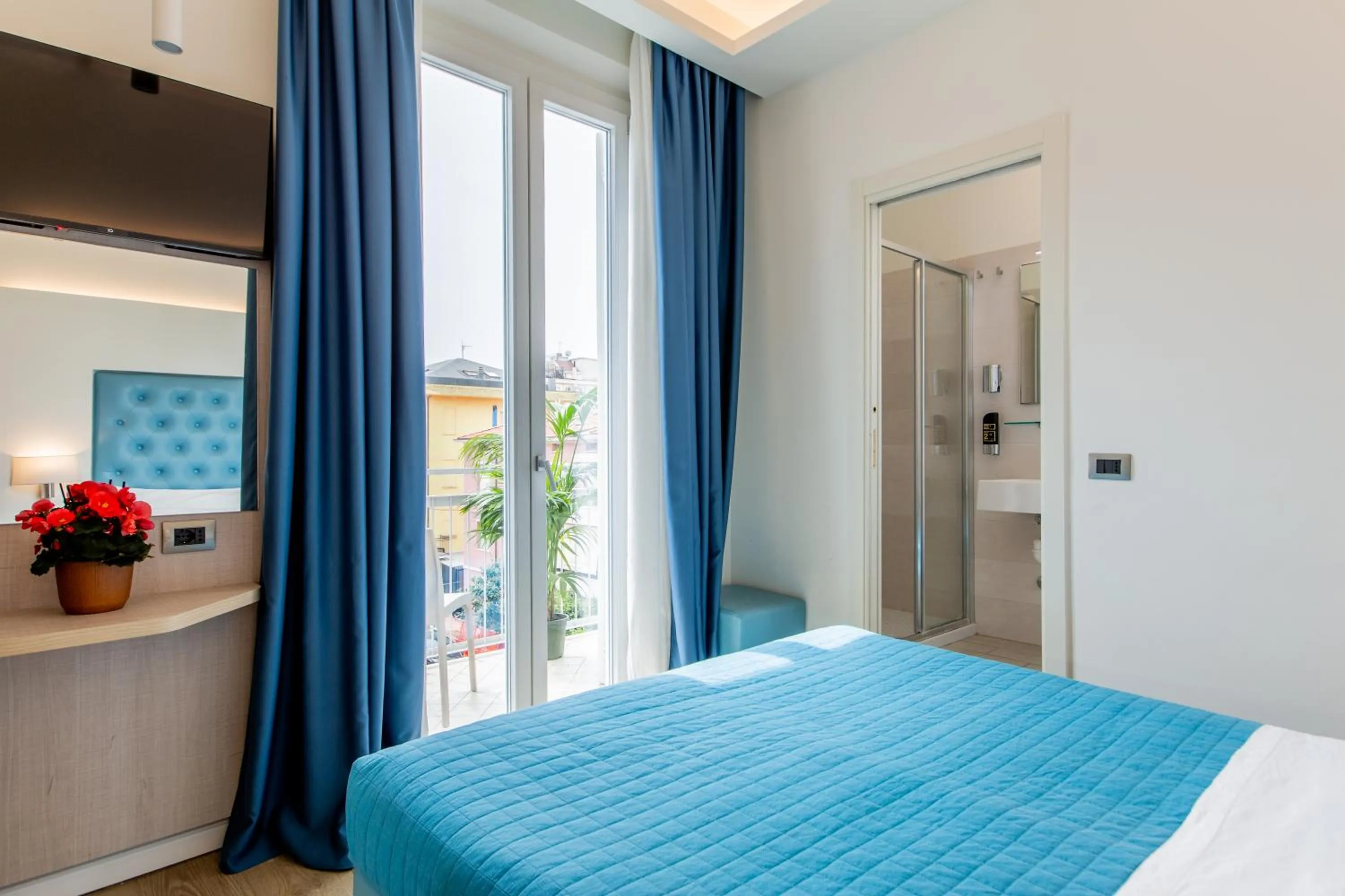 Bed in Hotel Italia Boutique