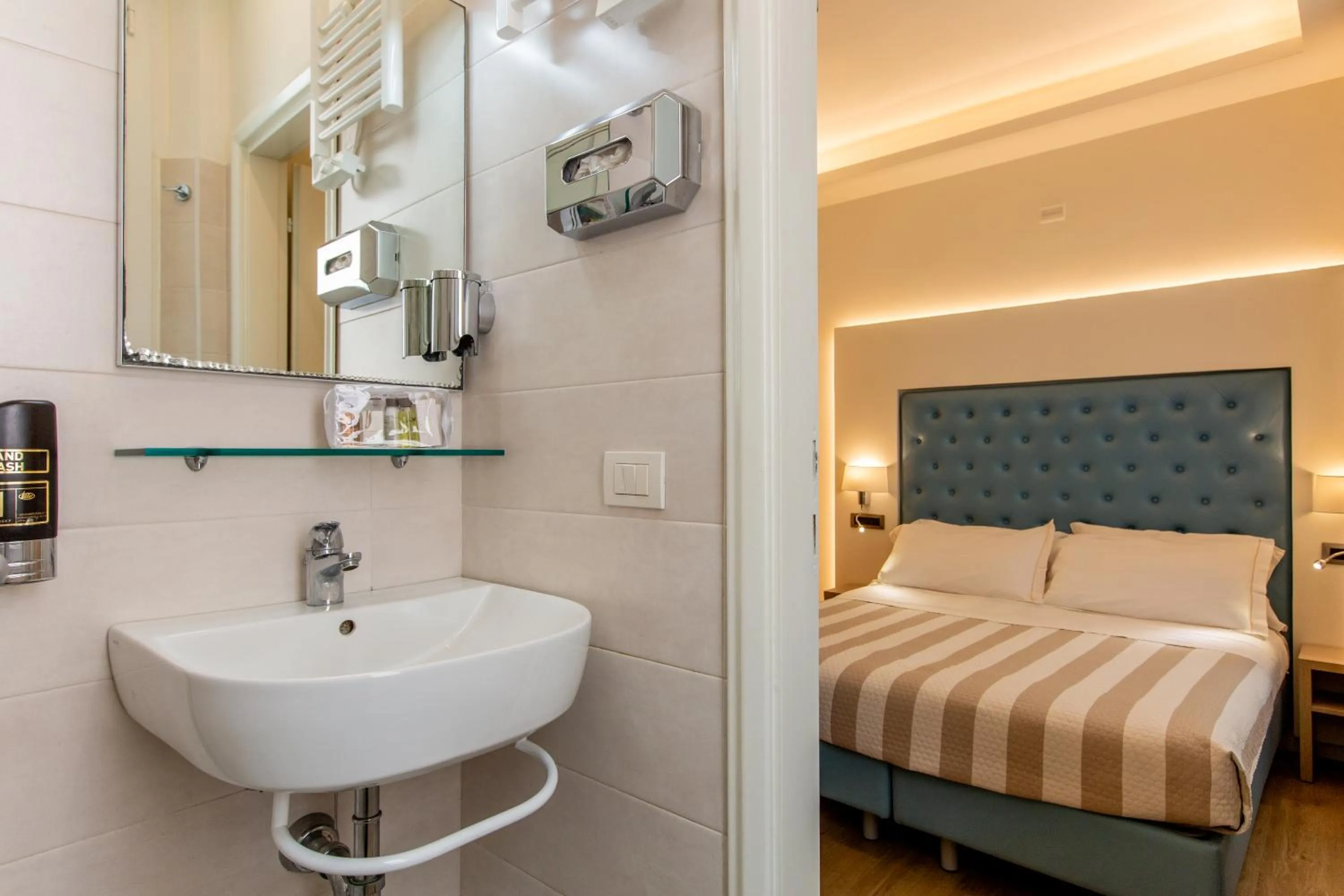 Bed in Hotel Italia Boutique