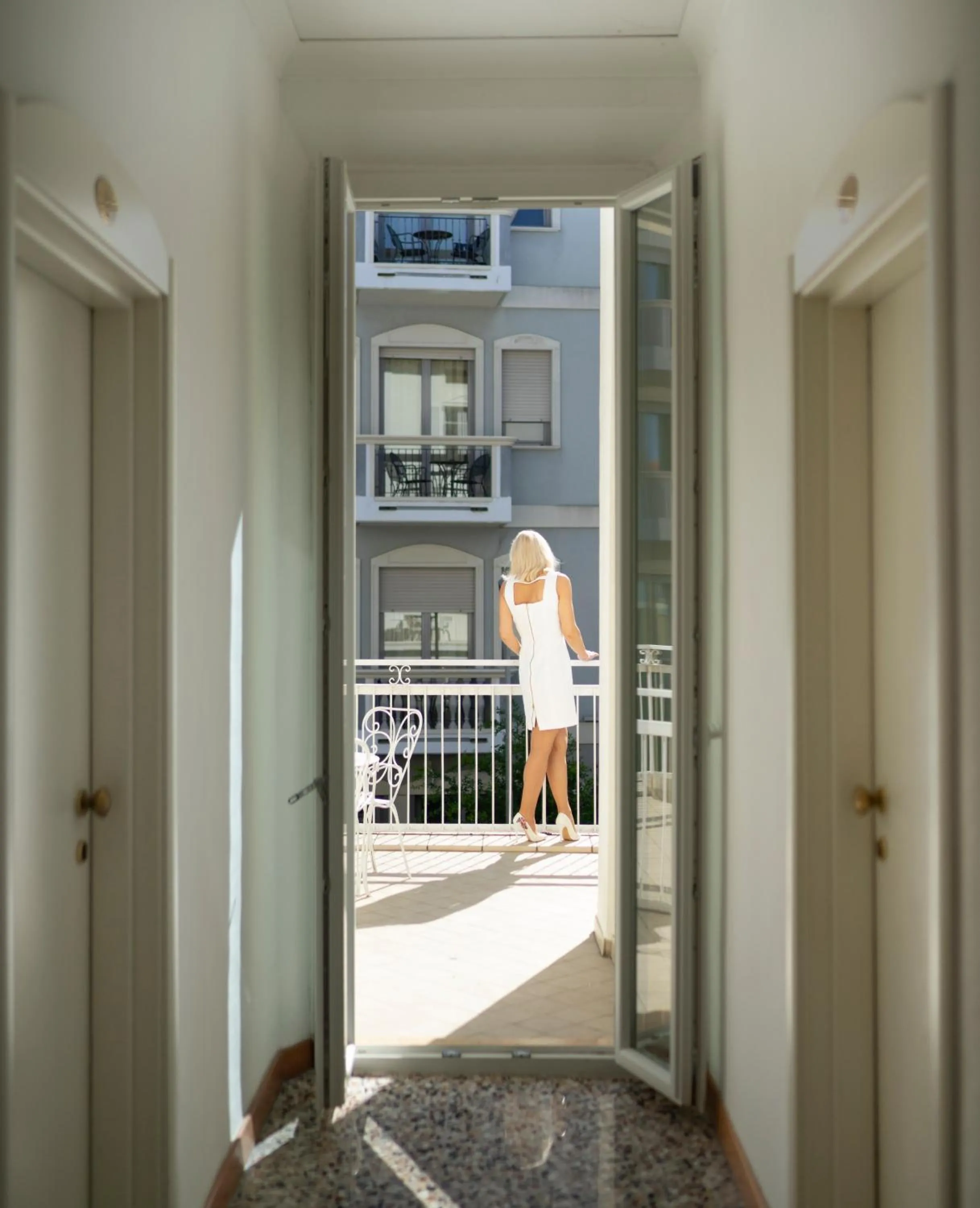 Balcony/Terrace in Hotel Italia Boutique