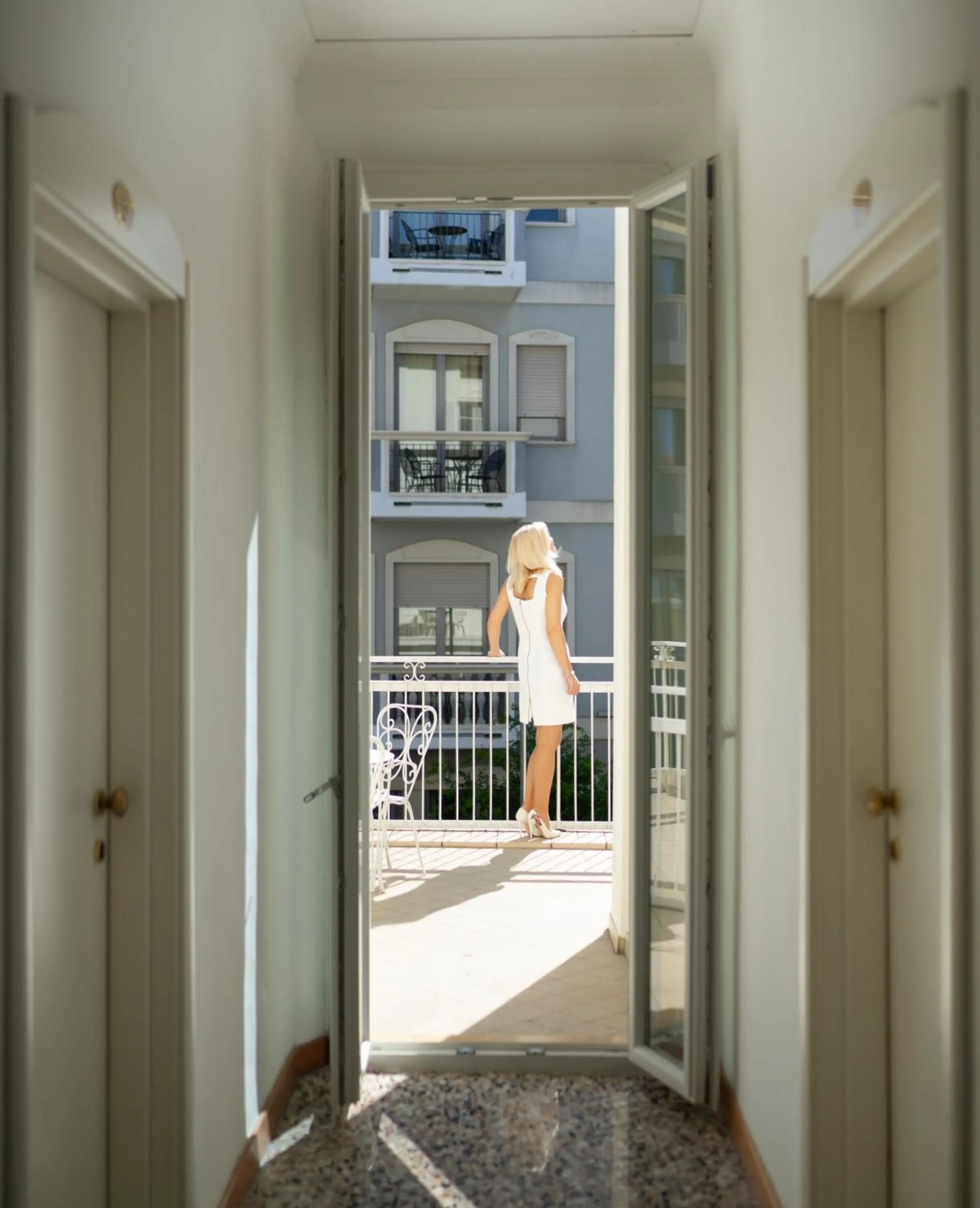 Balcony/Terrace in Hotel Italia Boutique