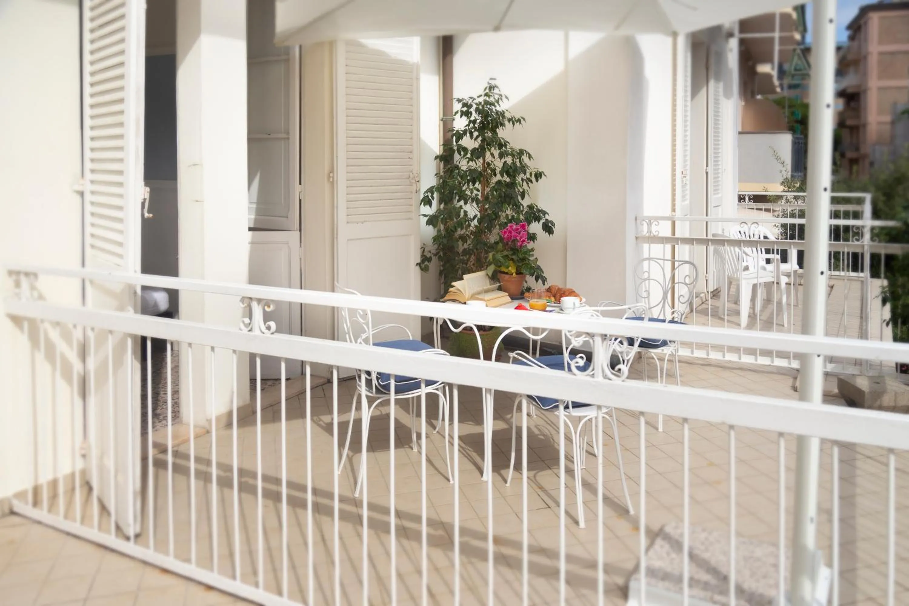 Balcony/Terrace in Hotel Italia Boutique