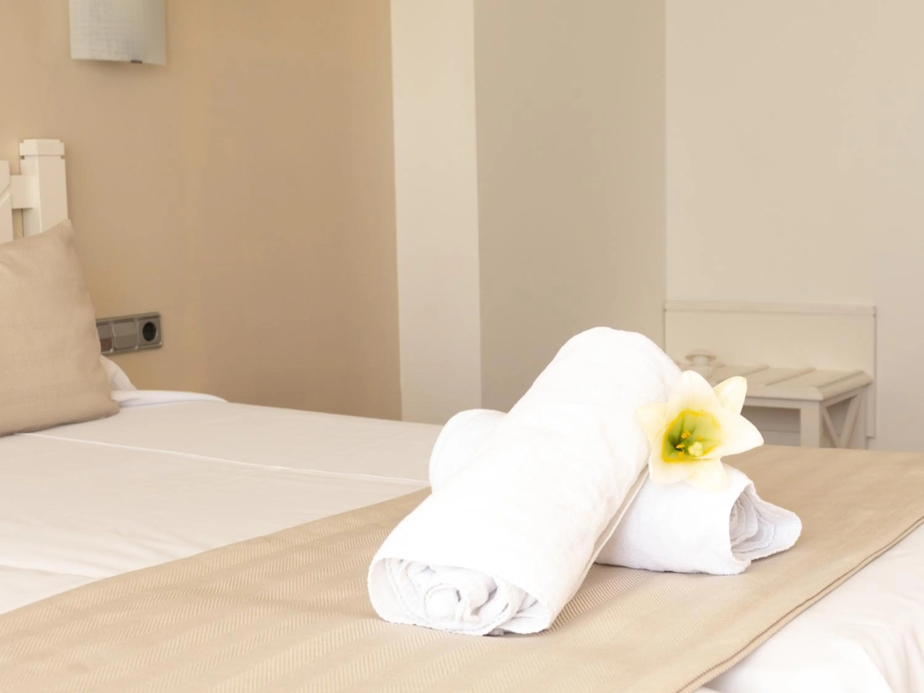 Bed in Hotel Na Forana