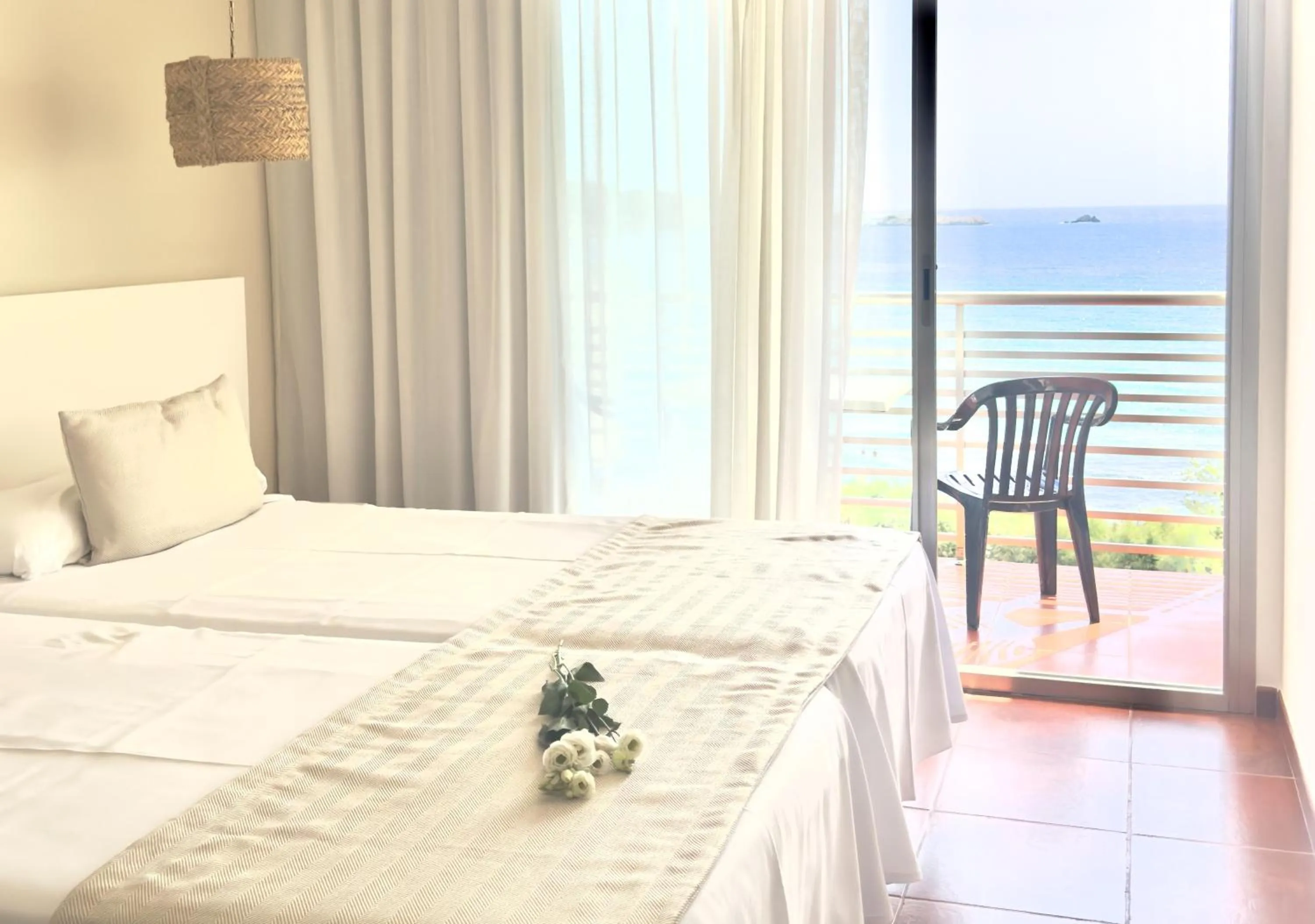 Bed in Hotel Na Forana