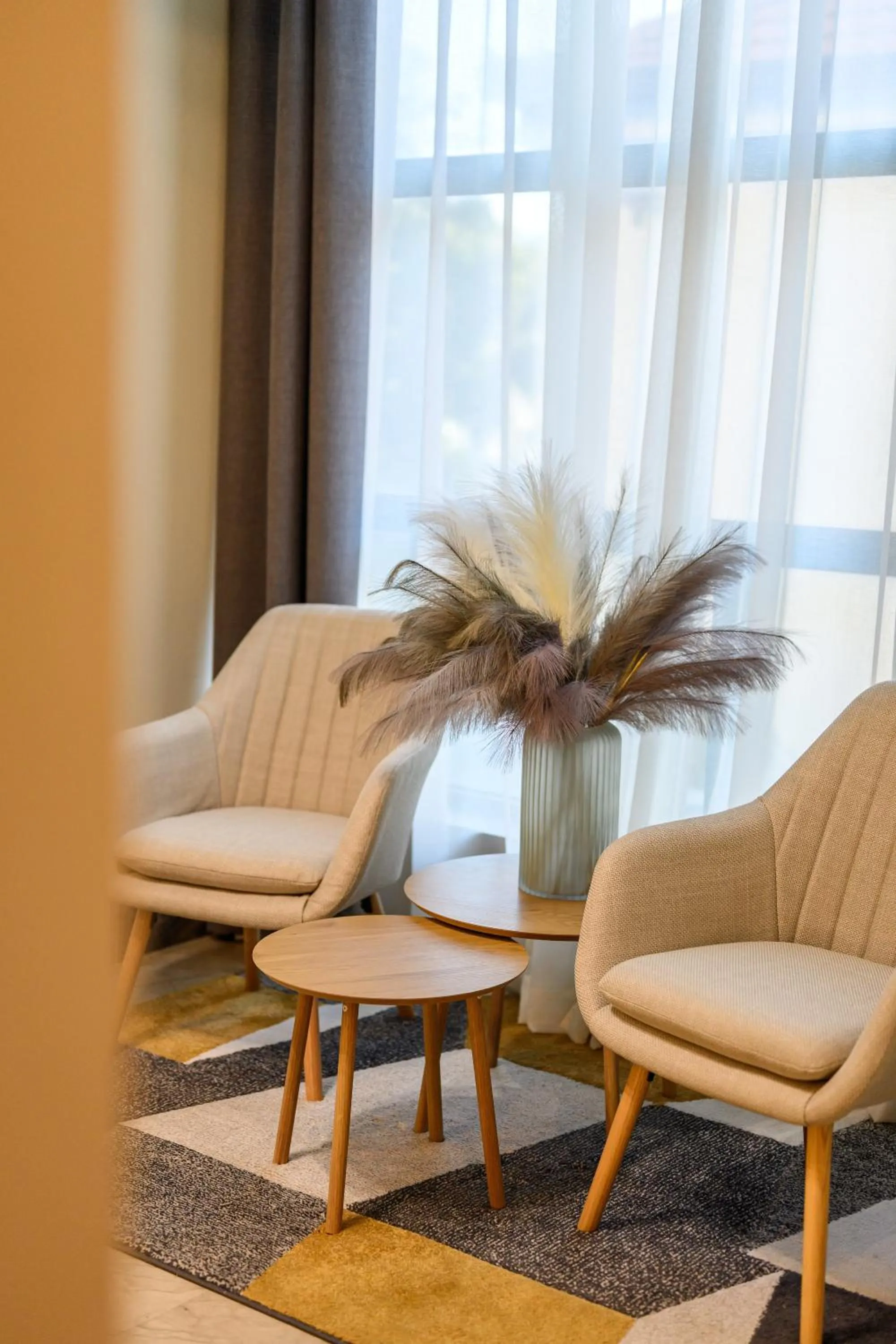 Seating area in Hotel MB