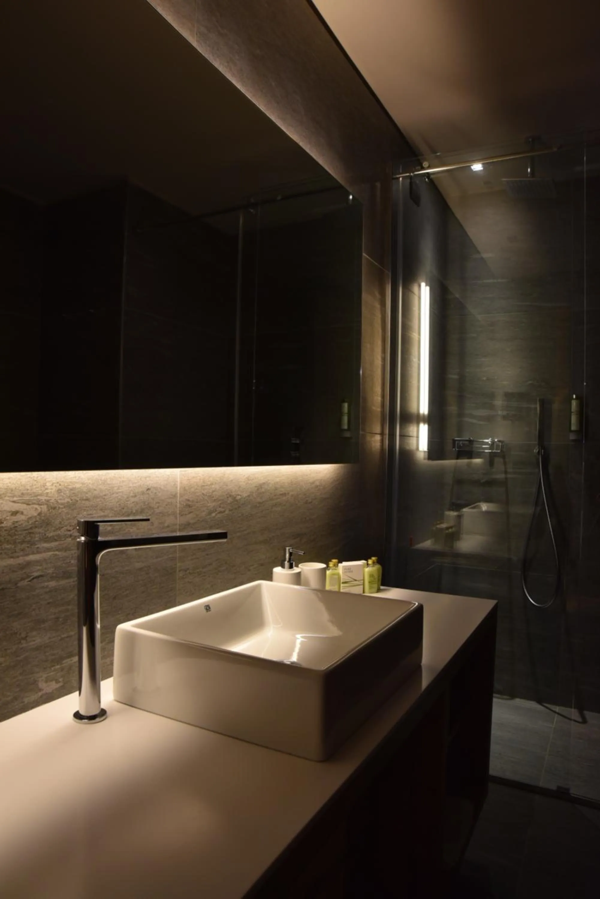 Bathroom in Hotel La Vetta