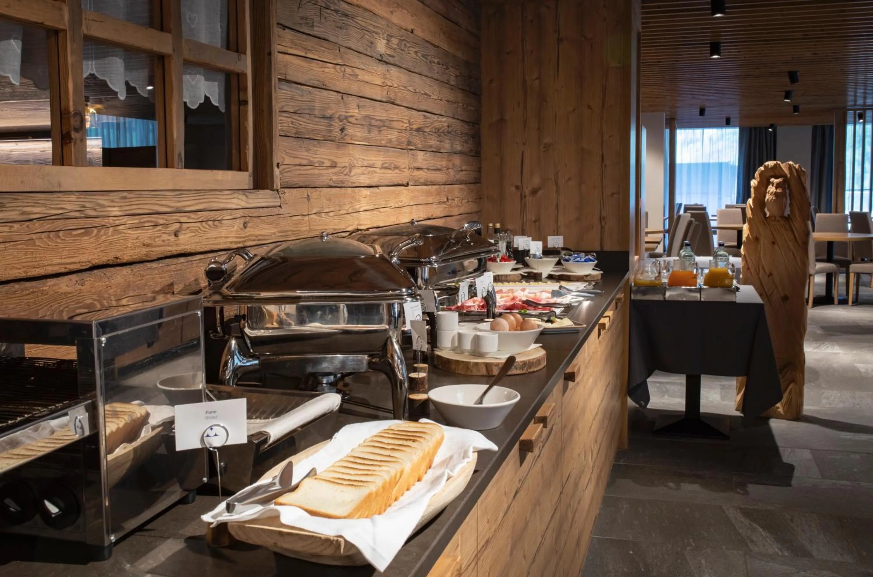 Food and drinks in Hotel La Vetta