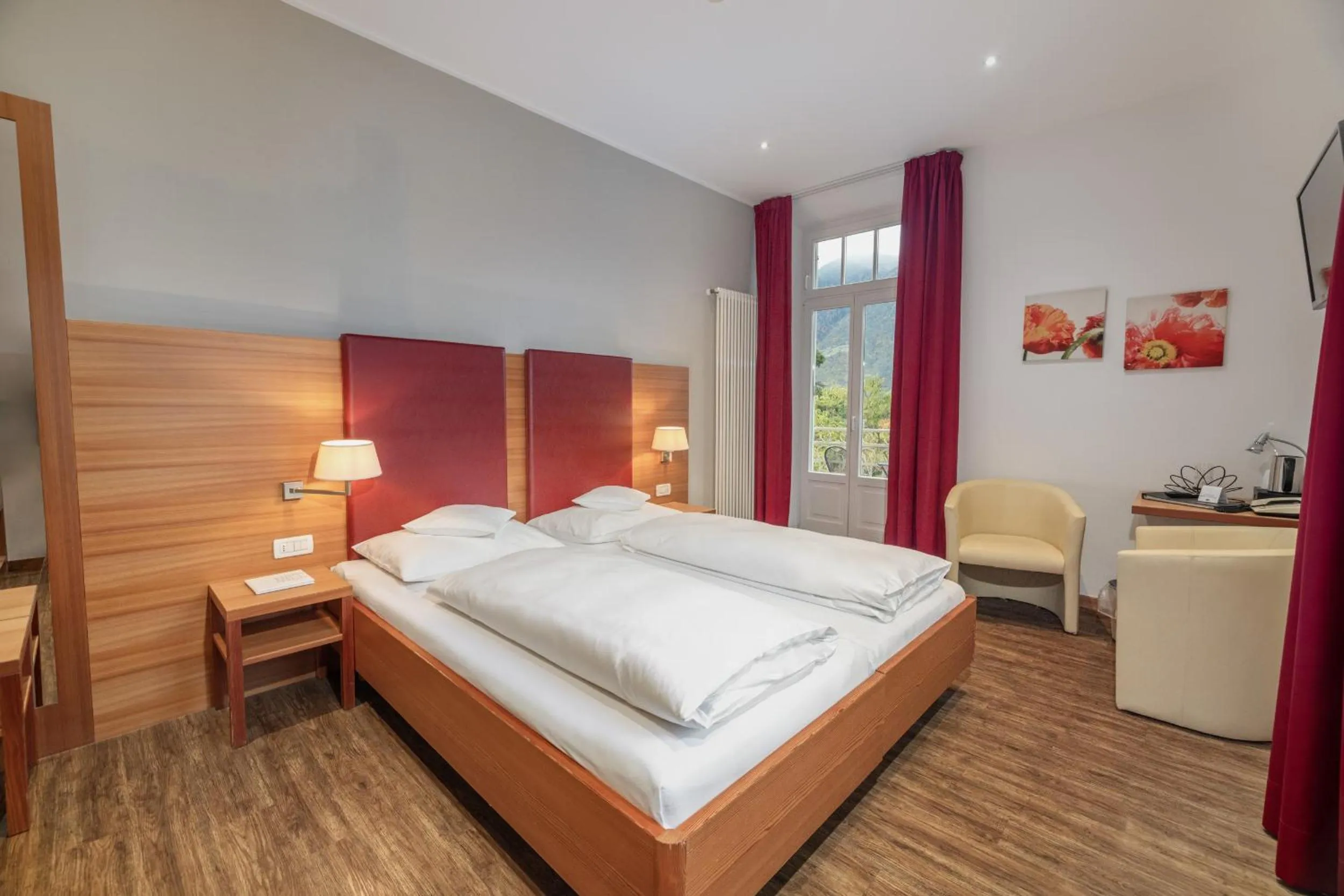 Bed in Hotel Kolping