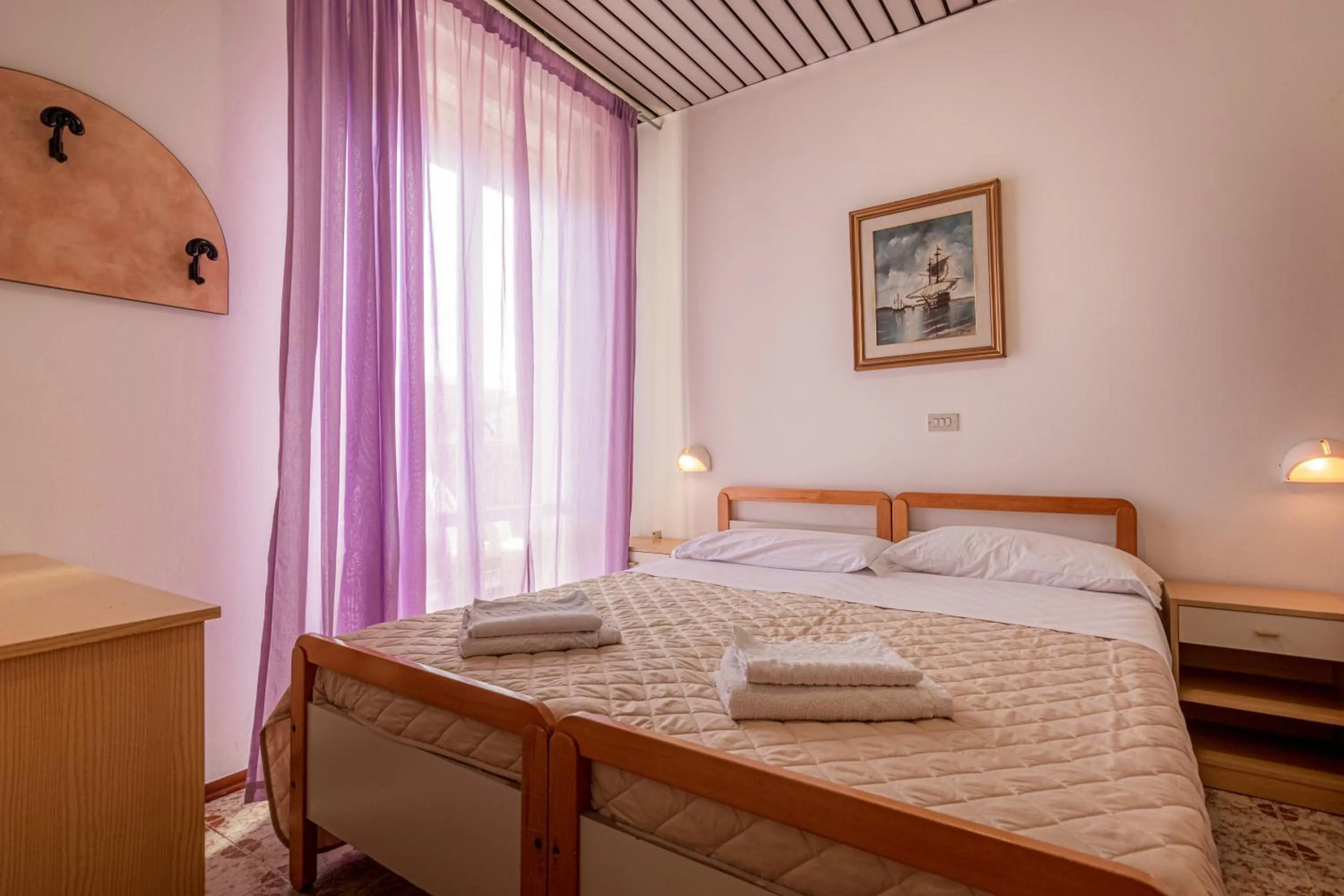 Bed in Hotel Stradiot