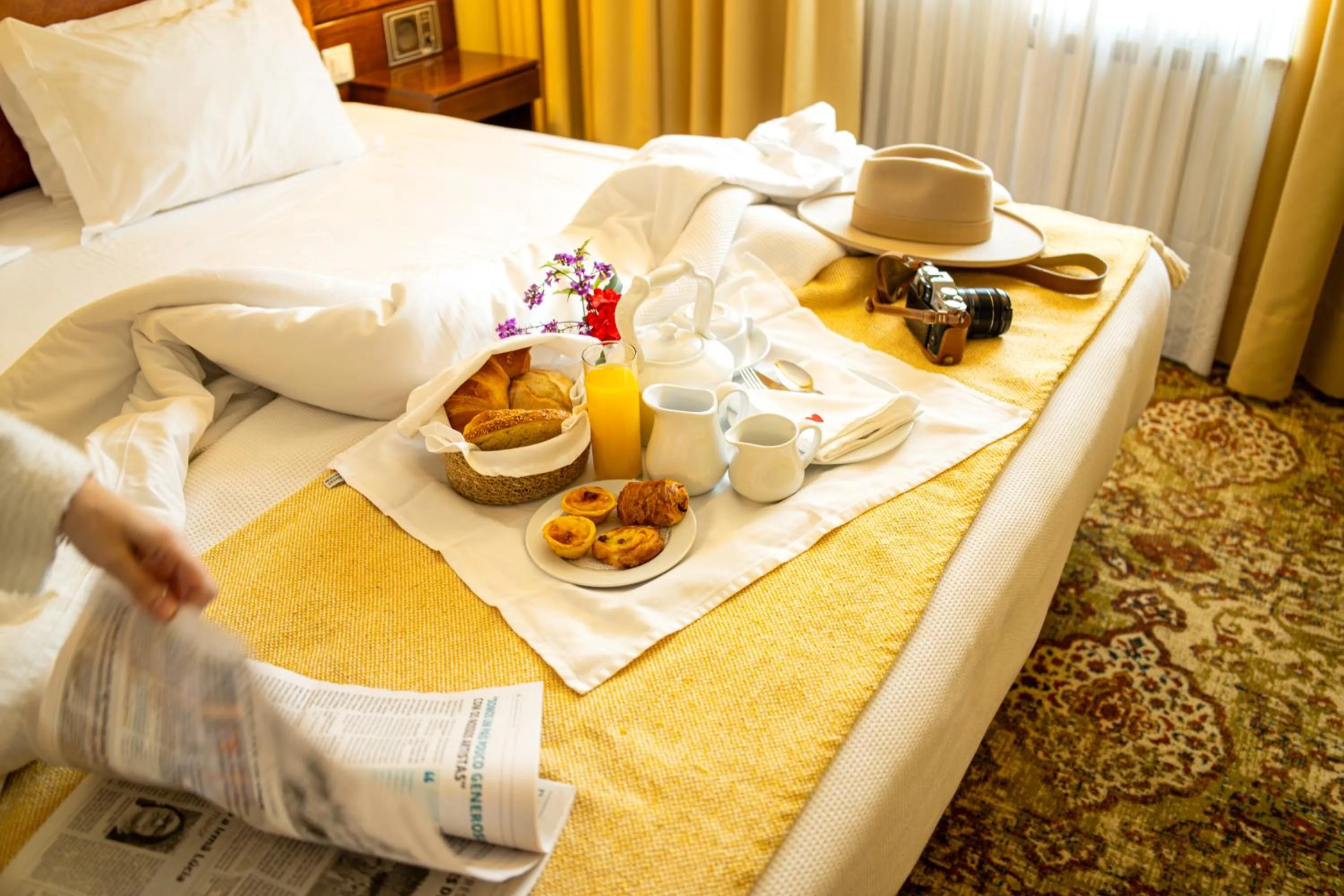 Bedroom, Bed in Hotel Sao Jose