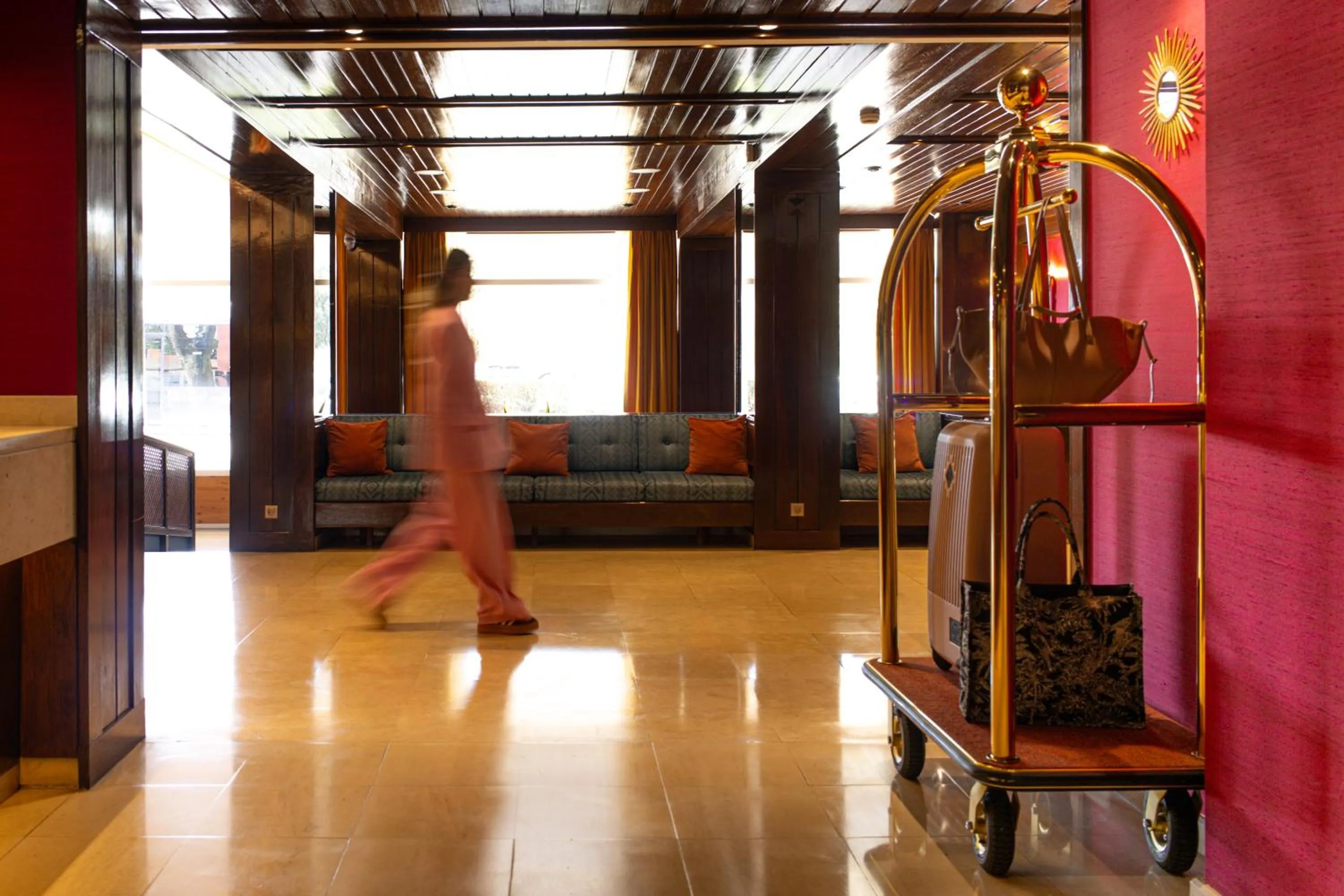 Lobby or reception in Hotel Sao Jose