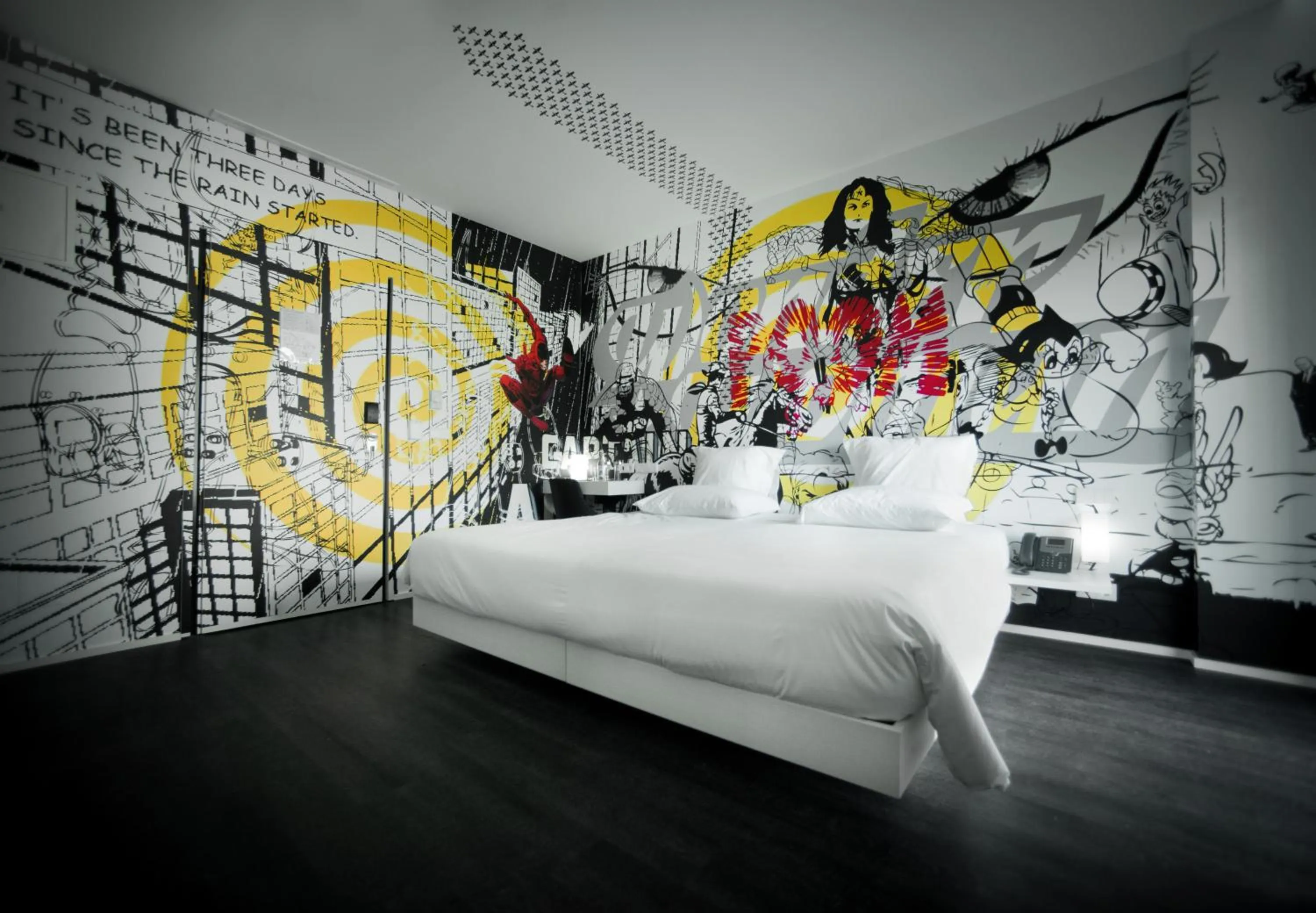 Bed in Design & Wine Hotel