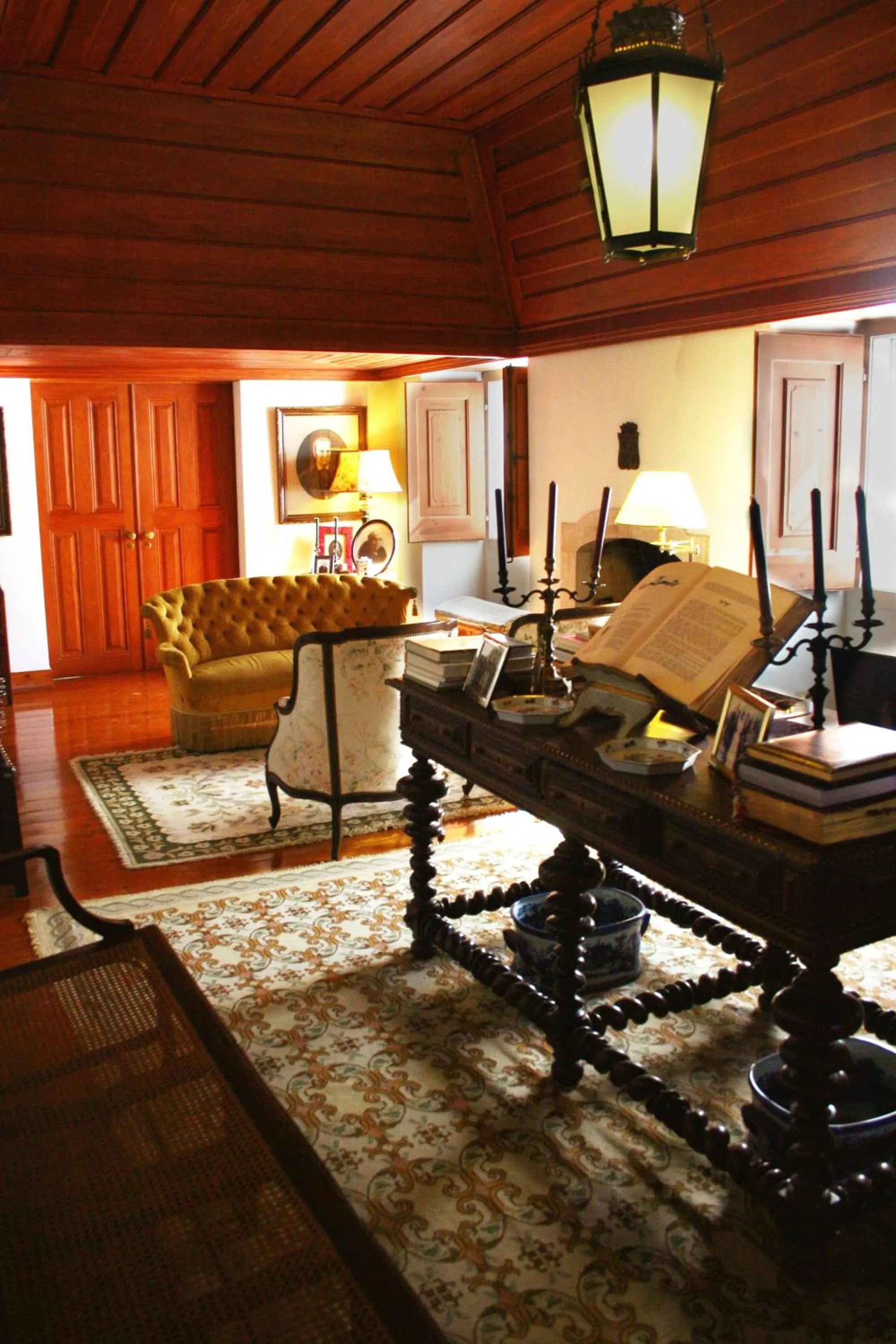 Communal lounge/ TV room in Quinta da Alcaidaria Mor