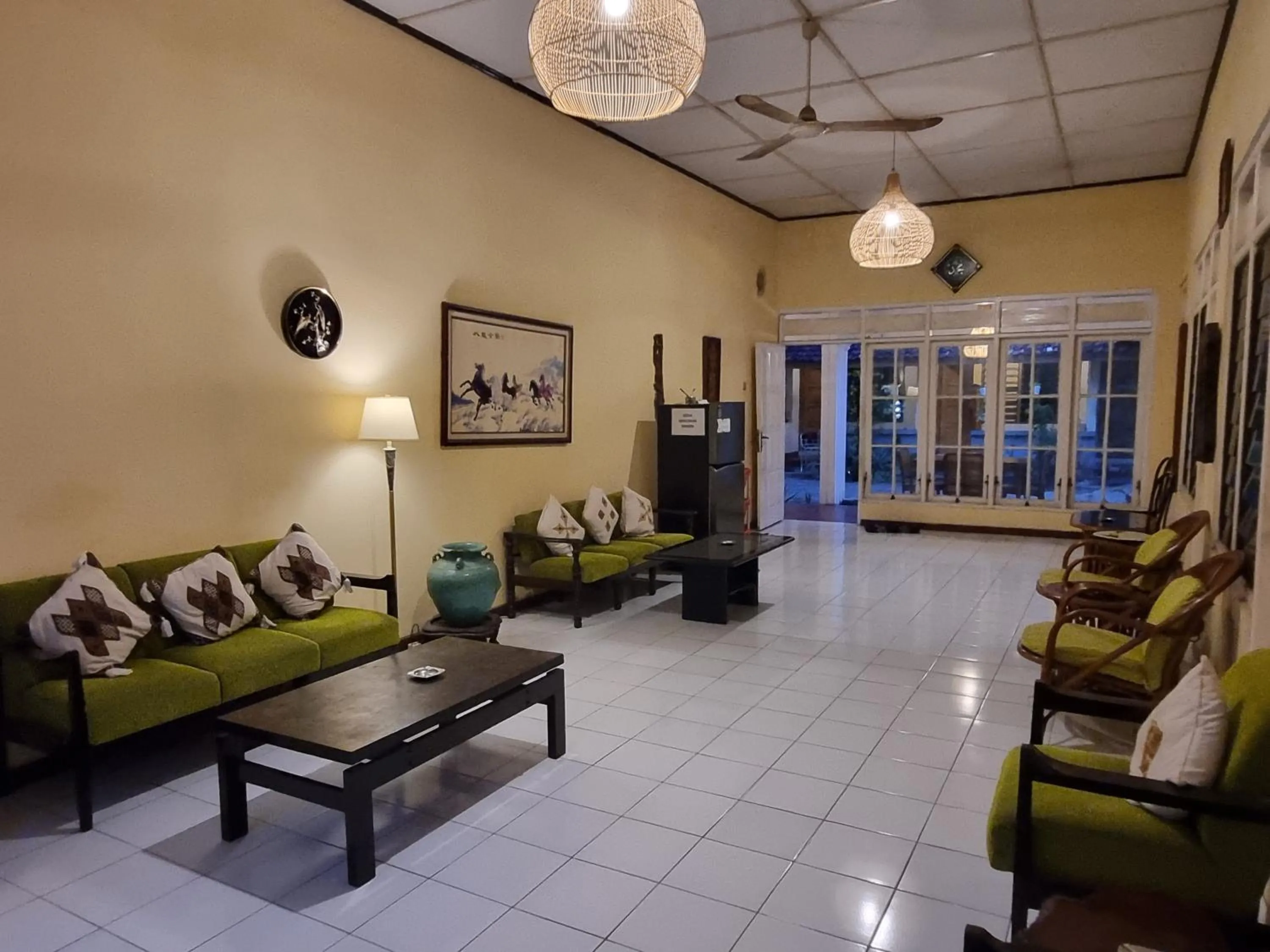 Lobby or reception in Banana Homestay Prawirodirjan