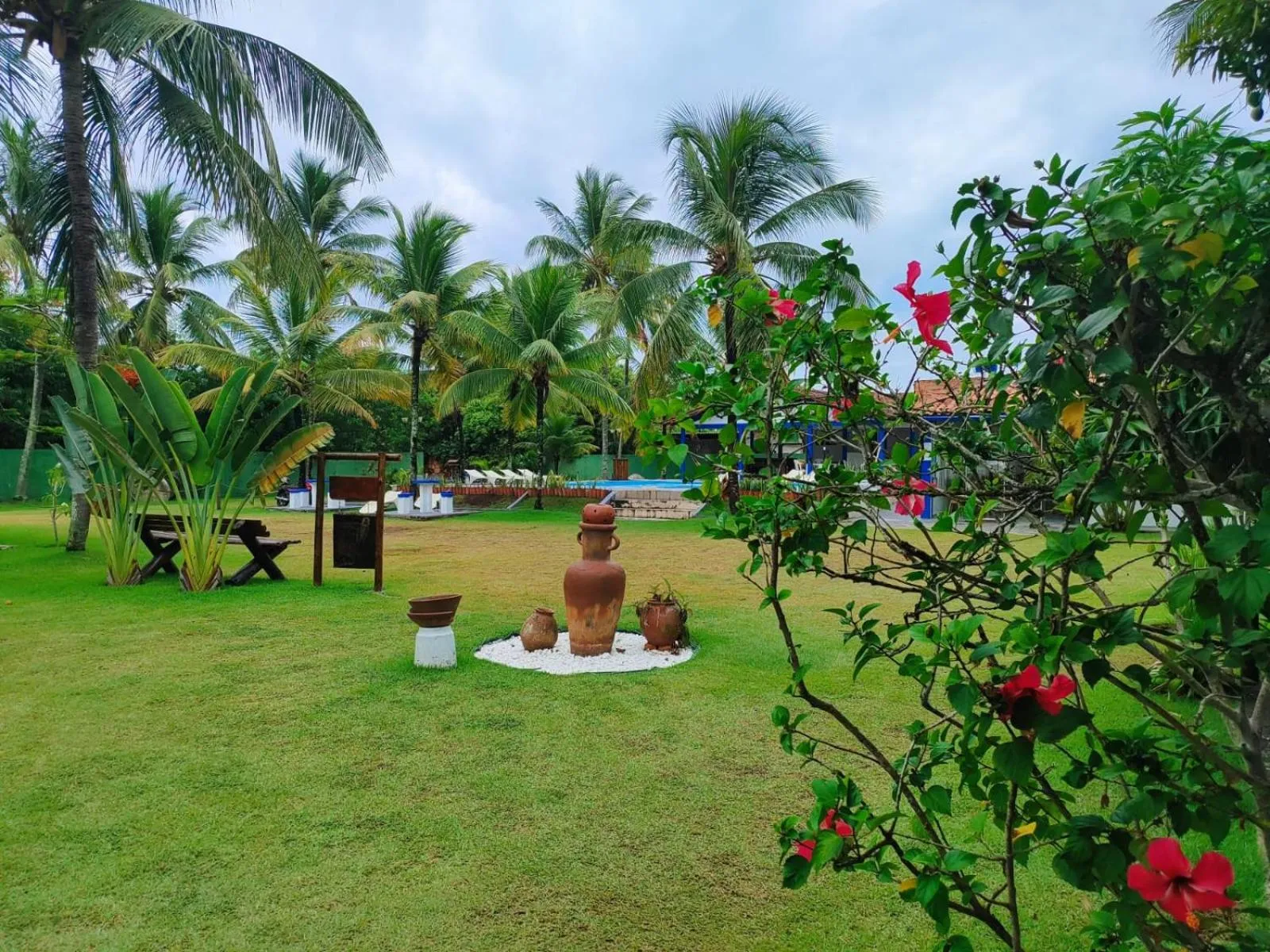 Garden in Morada dos Coqueiros Praia Hotel