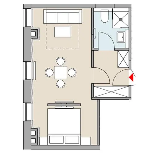 Floor plan in Wellenreiter
