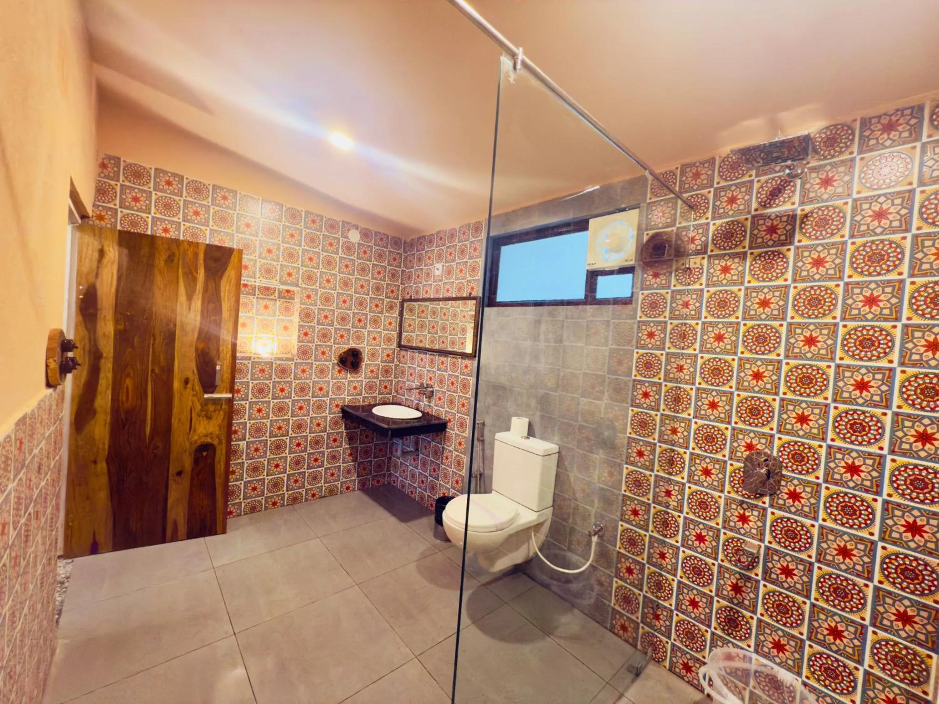 Bathroom in Raj Palace Resort