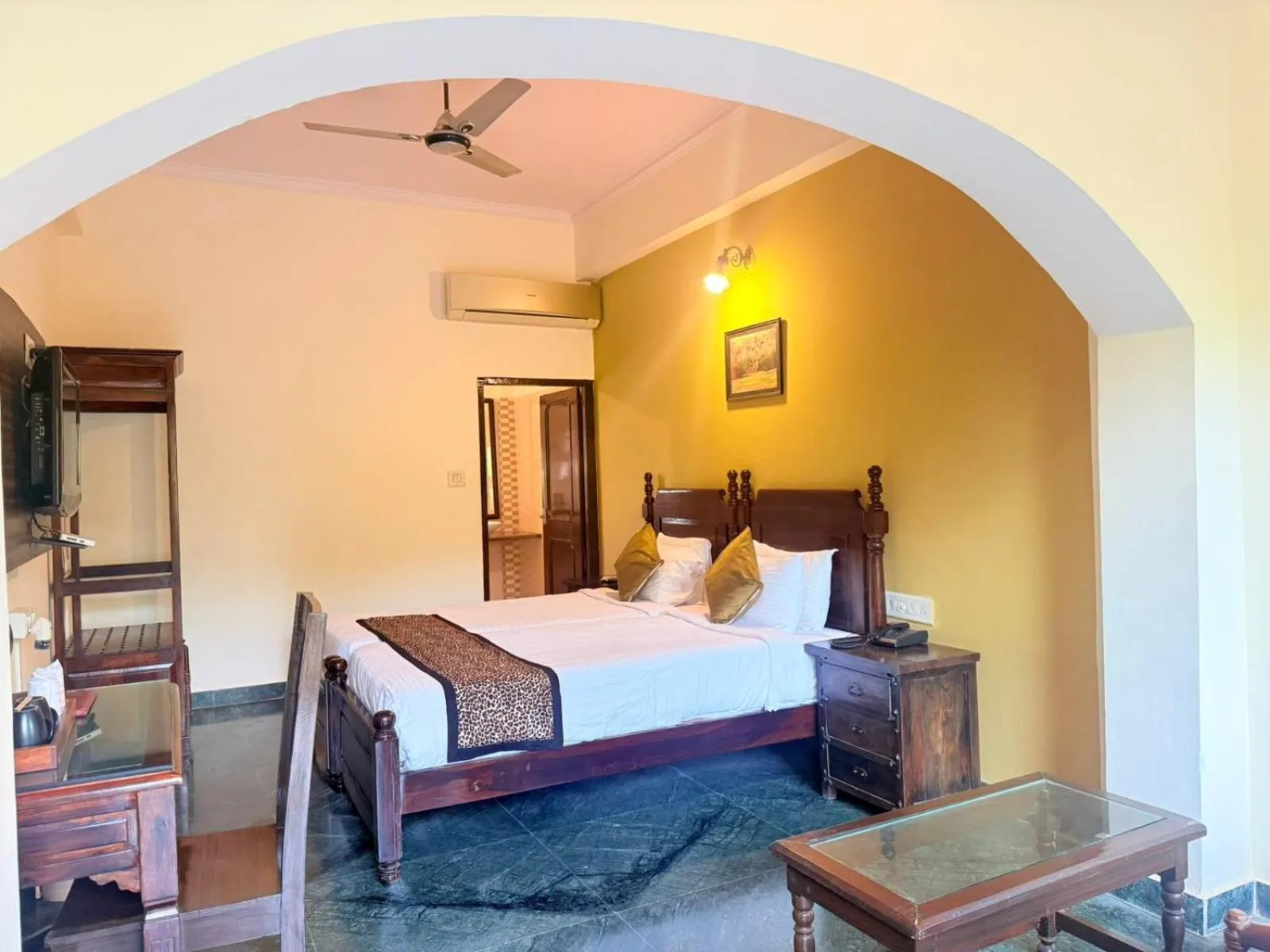 Bedroom, Bed in Raj Palace Resort