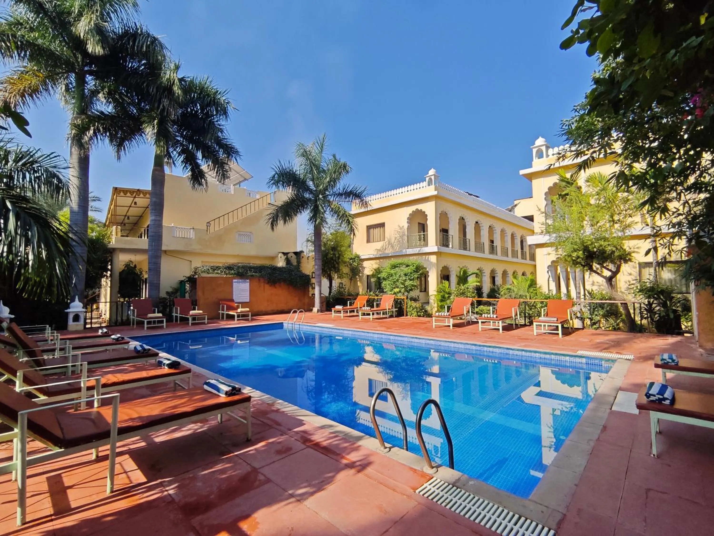 Property building in Raj Palace Resort