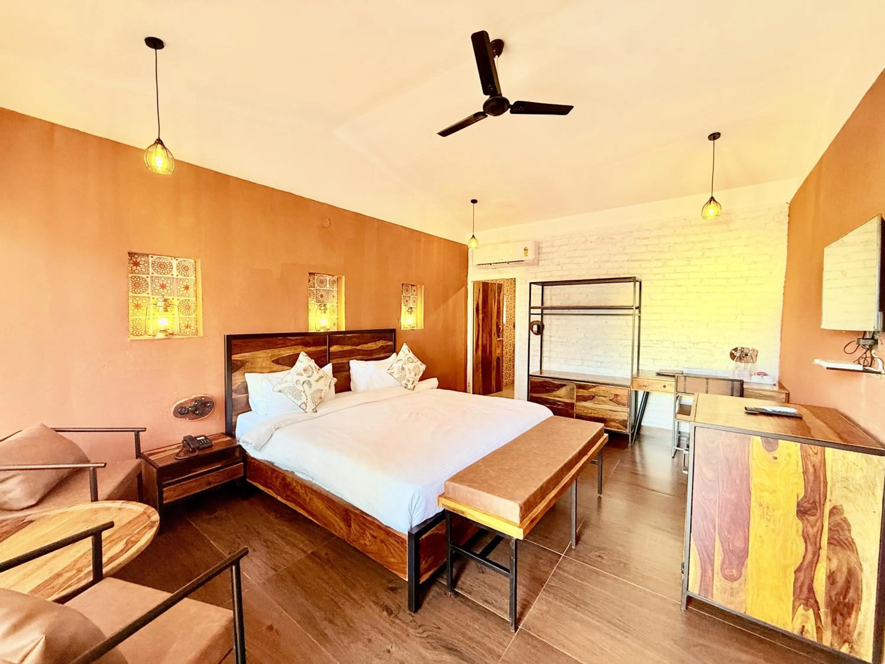 Bedroom, Bed in Raj Palace Resort