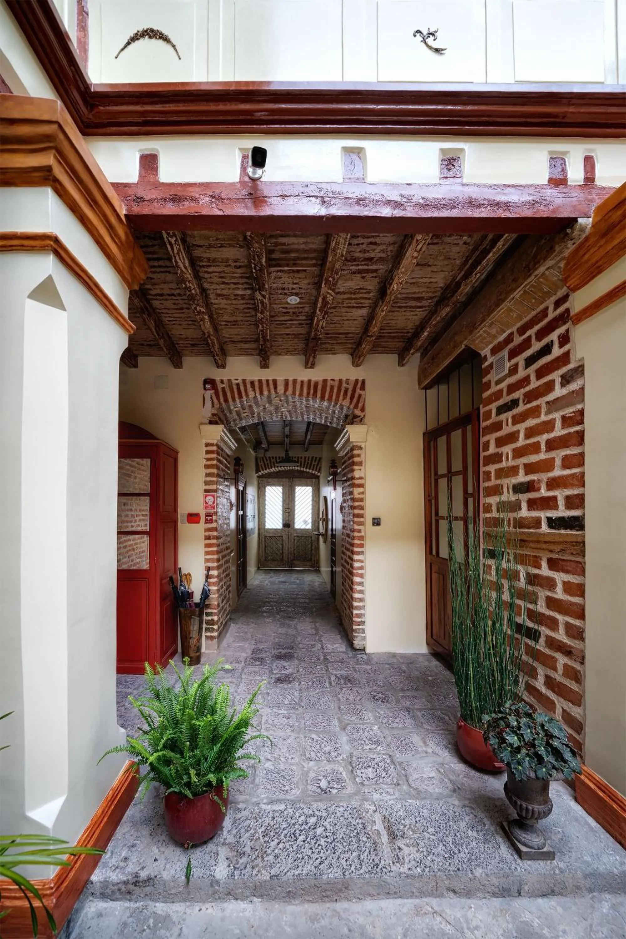 Facade/entrance in Old Town Quito Suites, Heritage Boutique Hotel, Where Every Detail Tells a Story