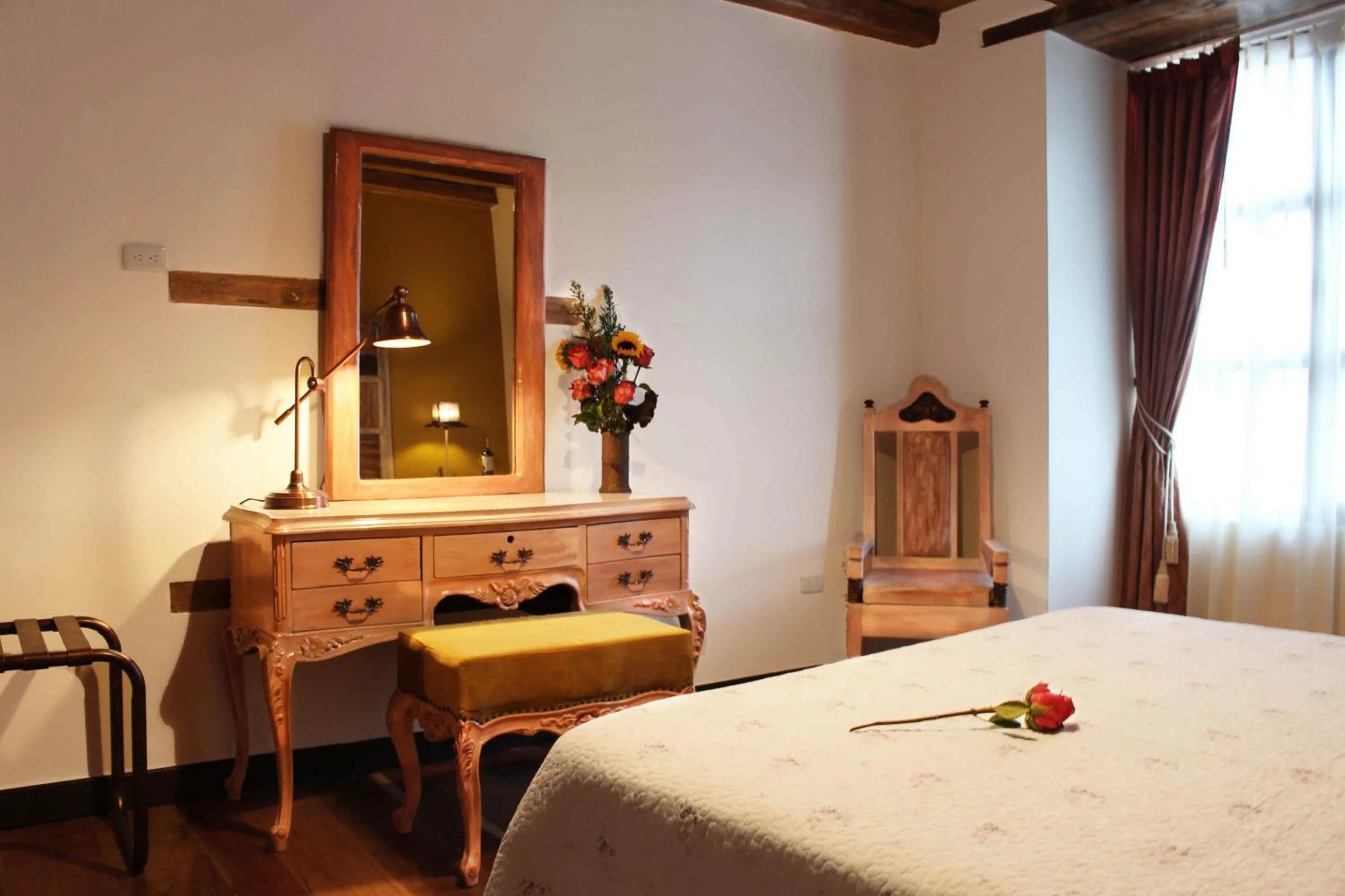 Bedroom, Bed in Old Town Quito Suites, Heritage Boutique Hotel, Where Every Detail Tells a Story