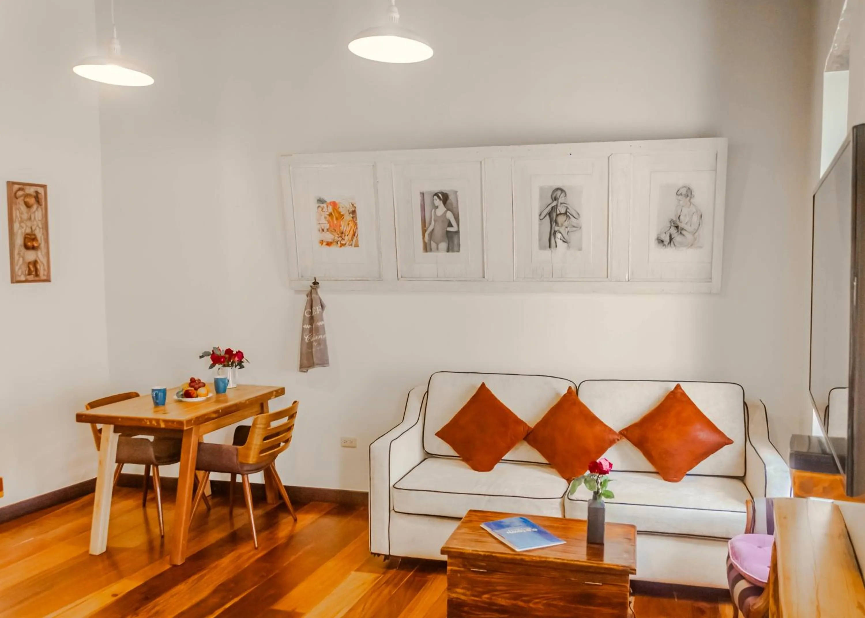 Living room in Old Town Quito Suites, Heritage Boutique Hotel, Where Every Detail Tells a Story
