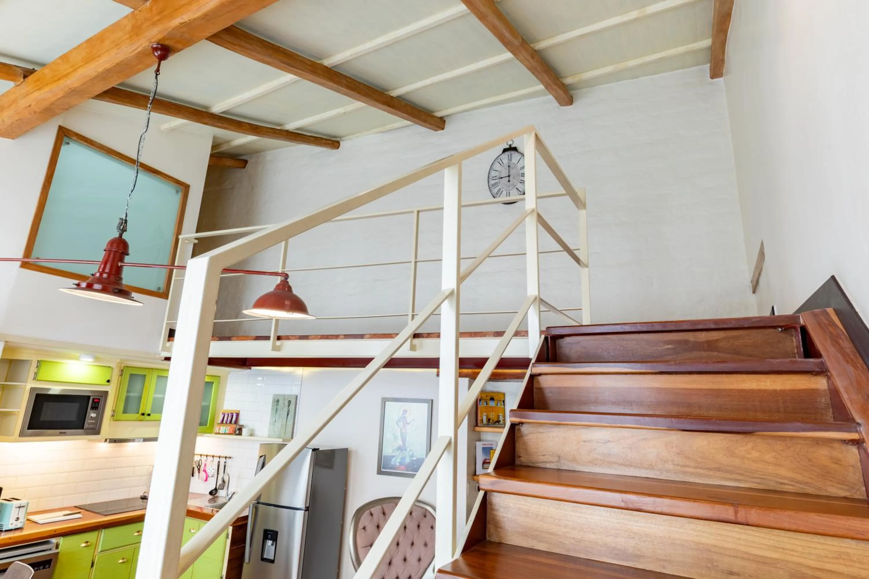Kitchen or kitchenette in Old Town Quito Suites, Heritage Hotel, Historic center