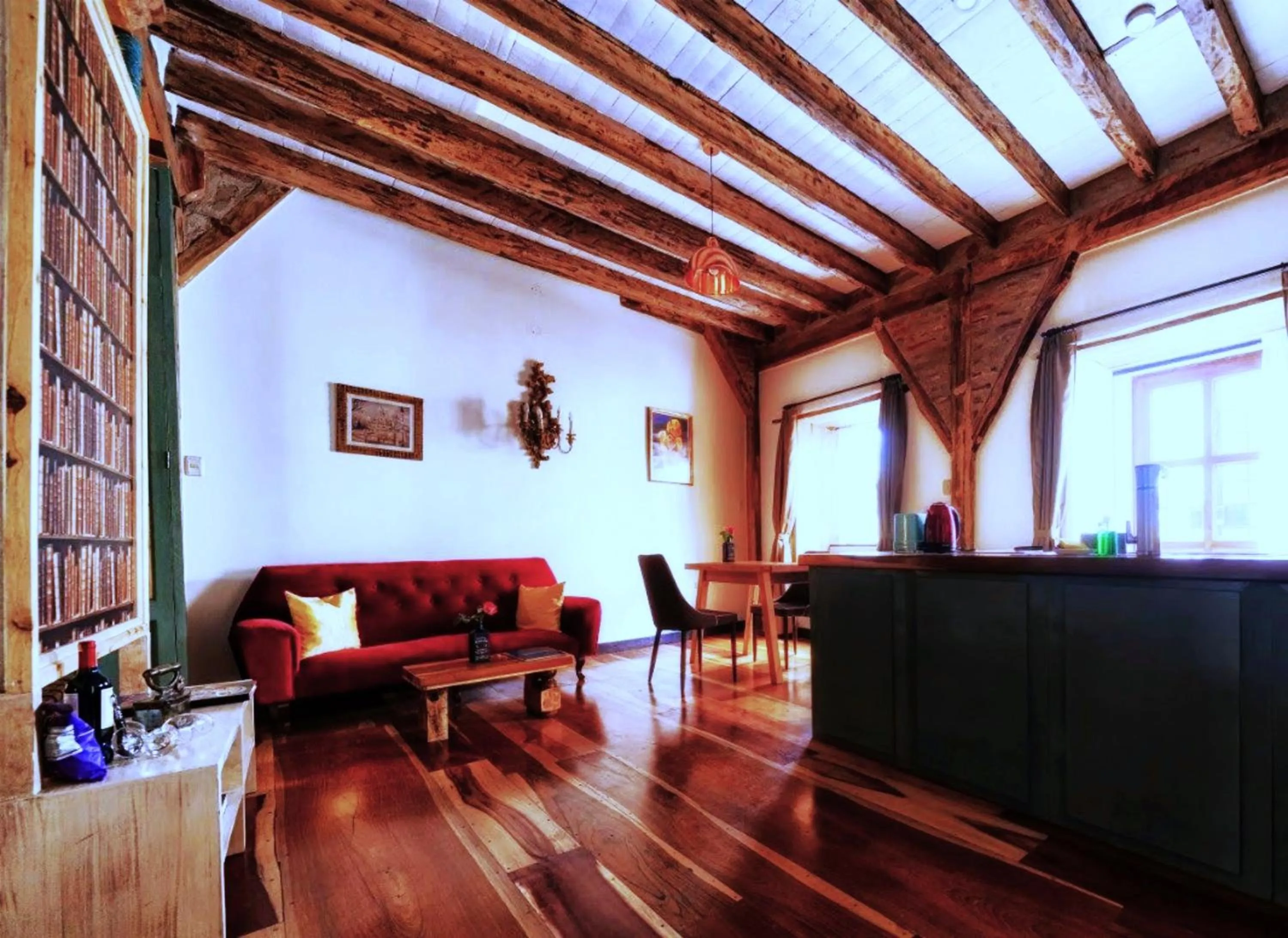 Living room in Old Town Quito Suites, Heritage Boutique Hotel, Where Every Detail Tells a Story