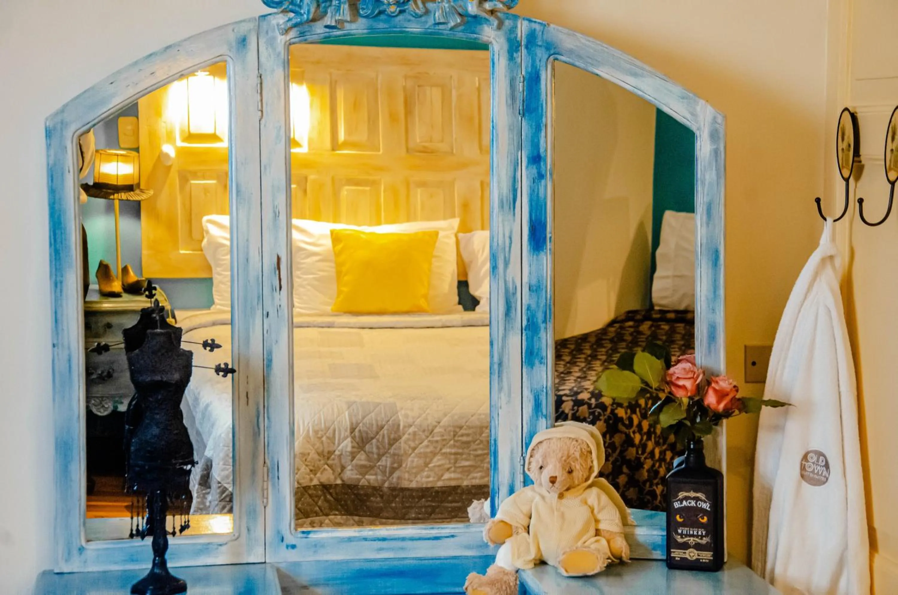 Decorative detail in Old Town Quito Suites, Heritage Boutique Hotel, Where Every Detail Tells a Story