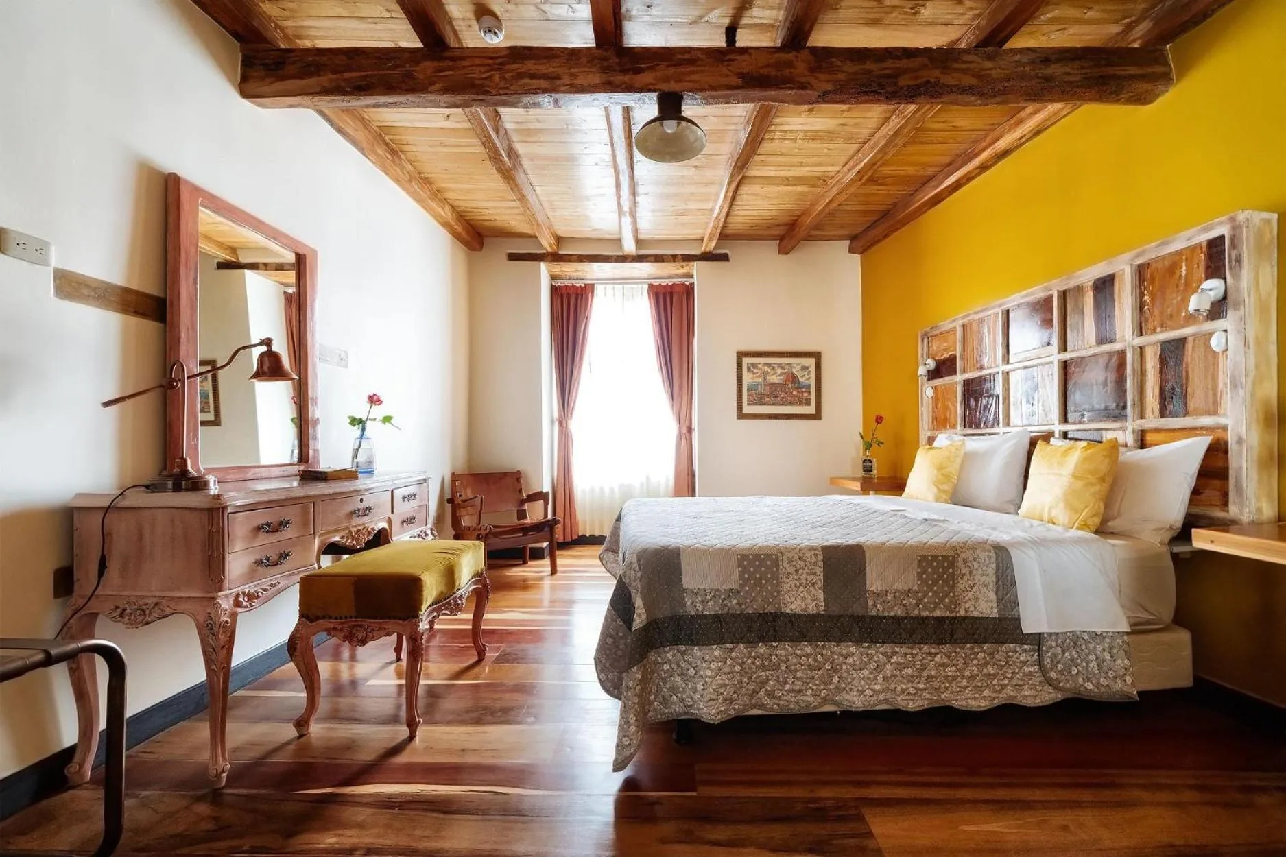 Bedroom, Bed in Old Town Quito Suites, Heritage Boutique Hotel, Where Every Detail Tells a Story