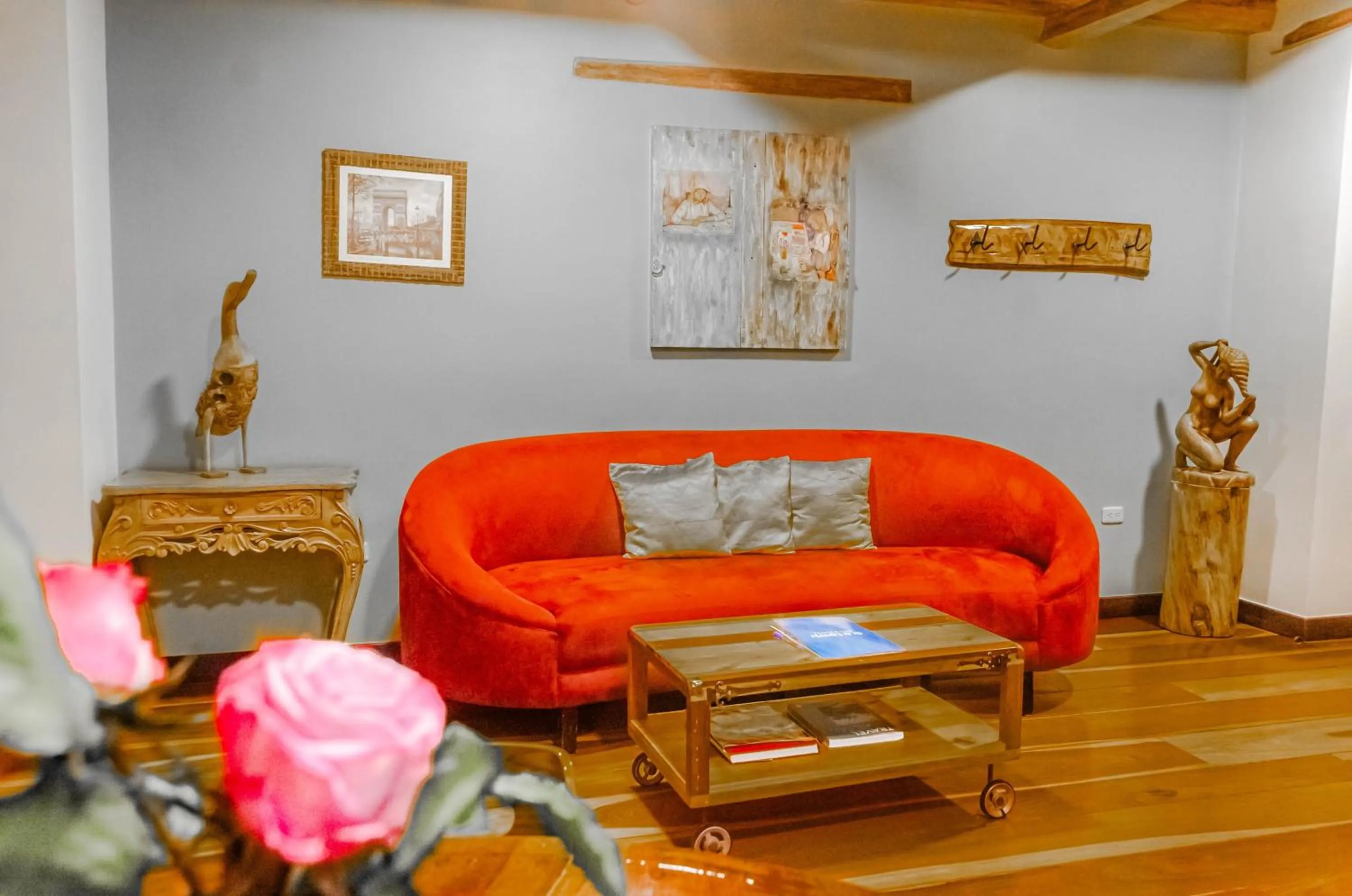 Seating area in Old Town Quito Suites, Heritage Boutique Hotel, Where Every Detail Tells a Story
