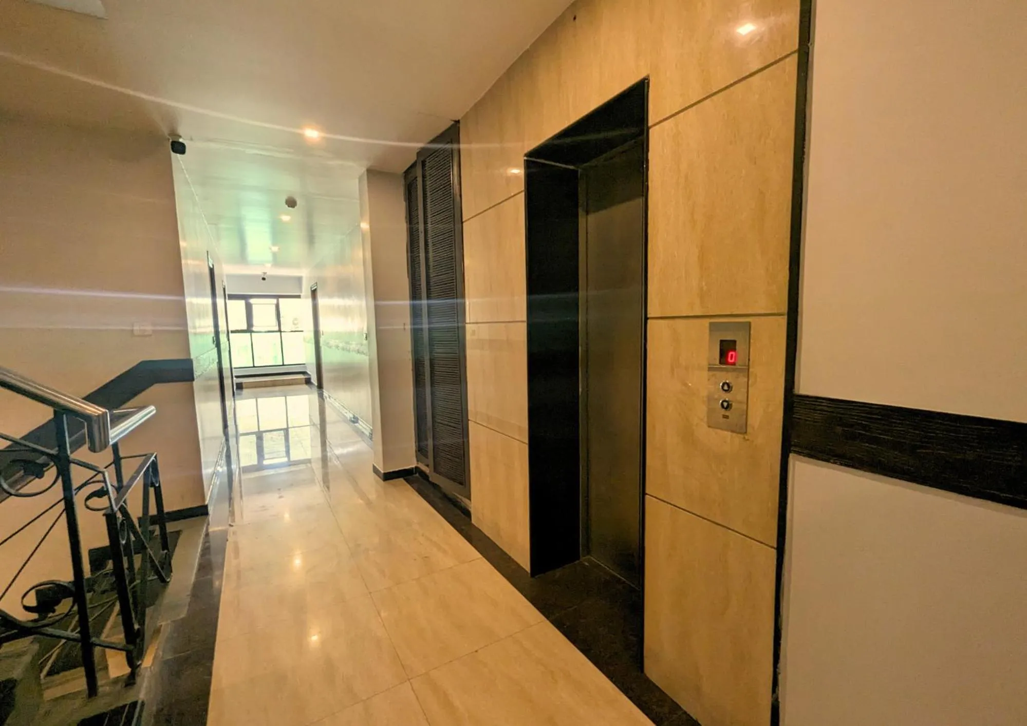 elevator in RBS Residency
