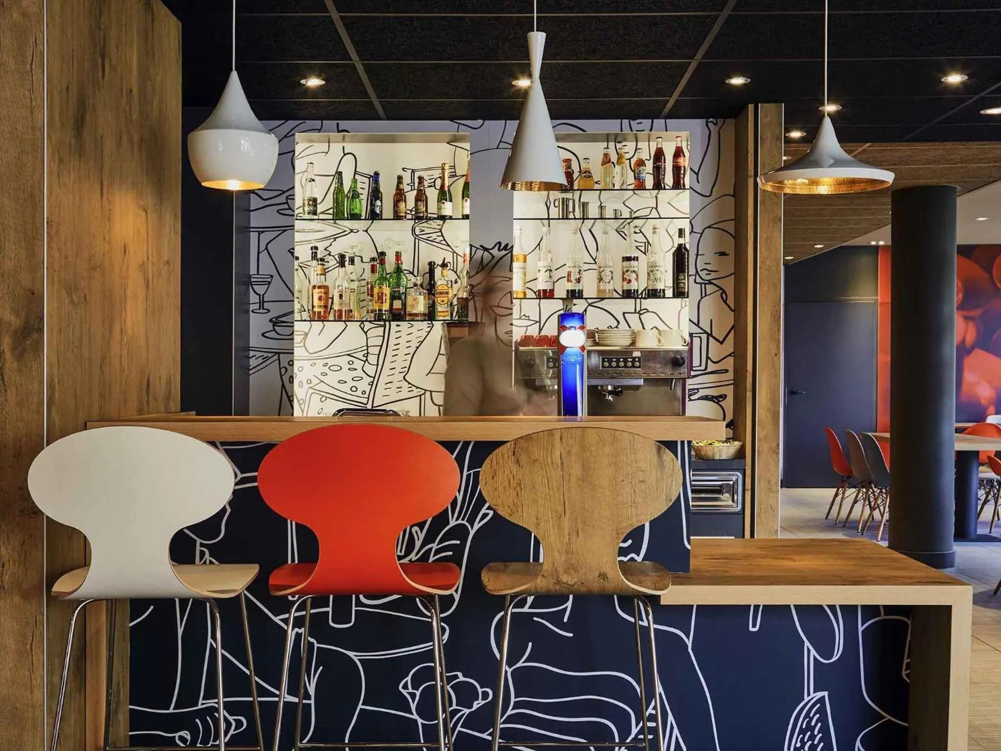 Lounge or bar in ibis Toulon La Seyne sur Mer