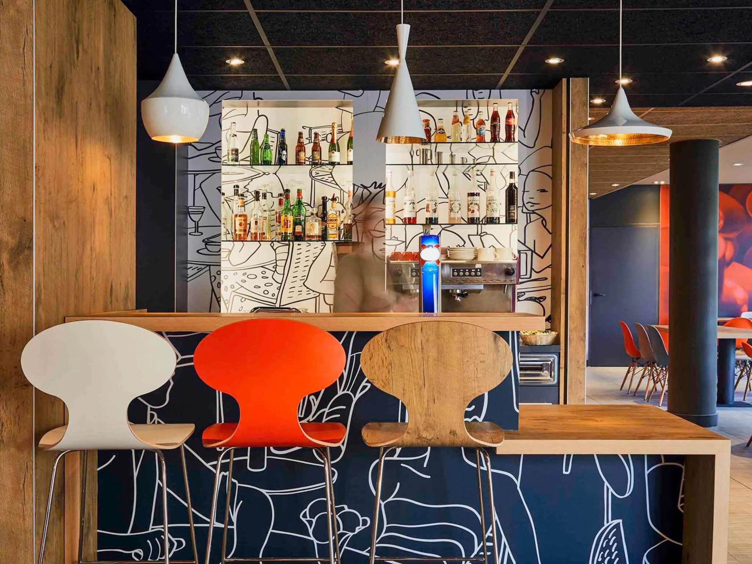 Lounge or bar in ibis Toulon La Seyne sur Mer