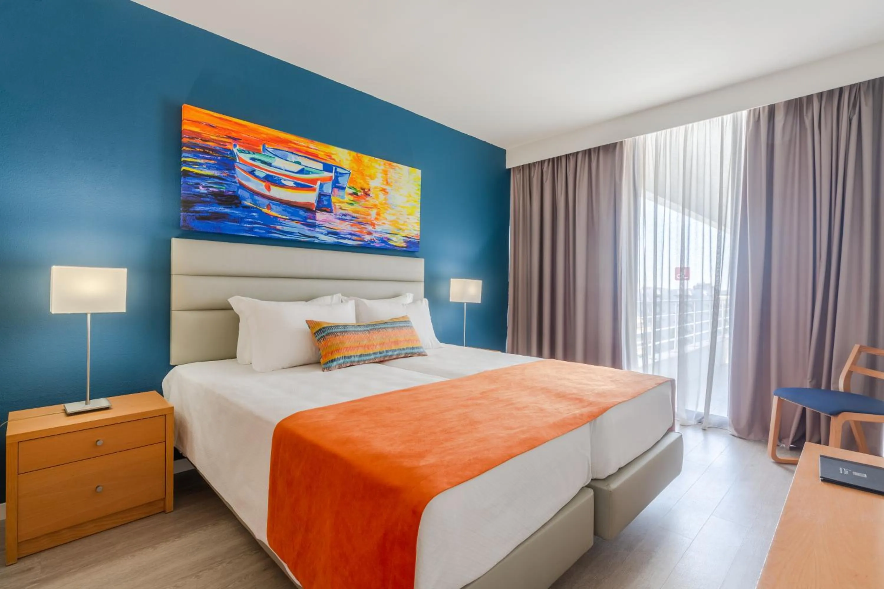 Bed in The Navigator - Olympus Marina