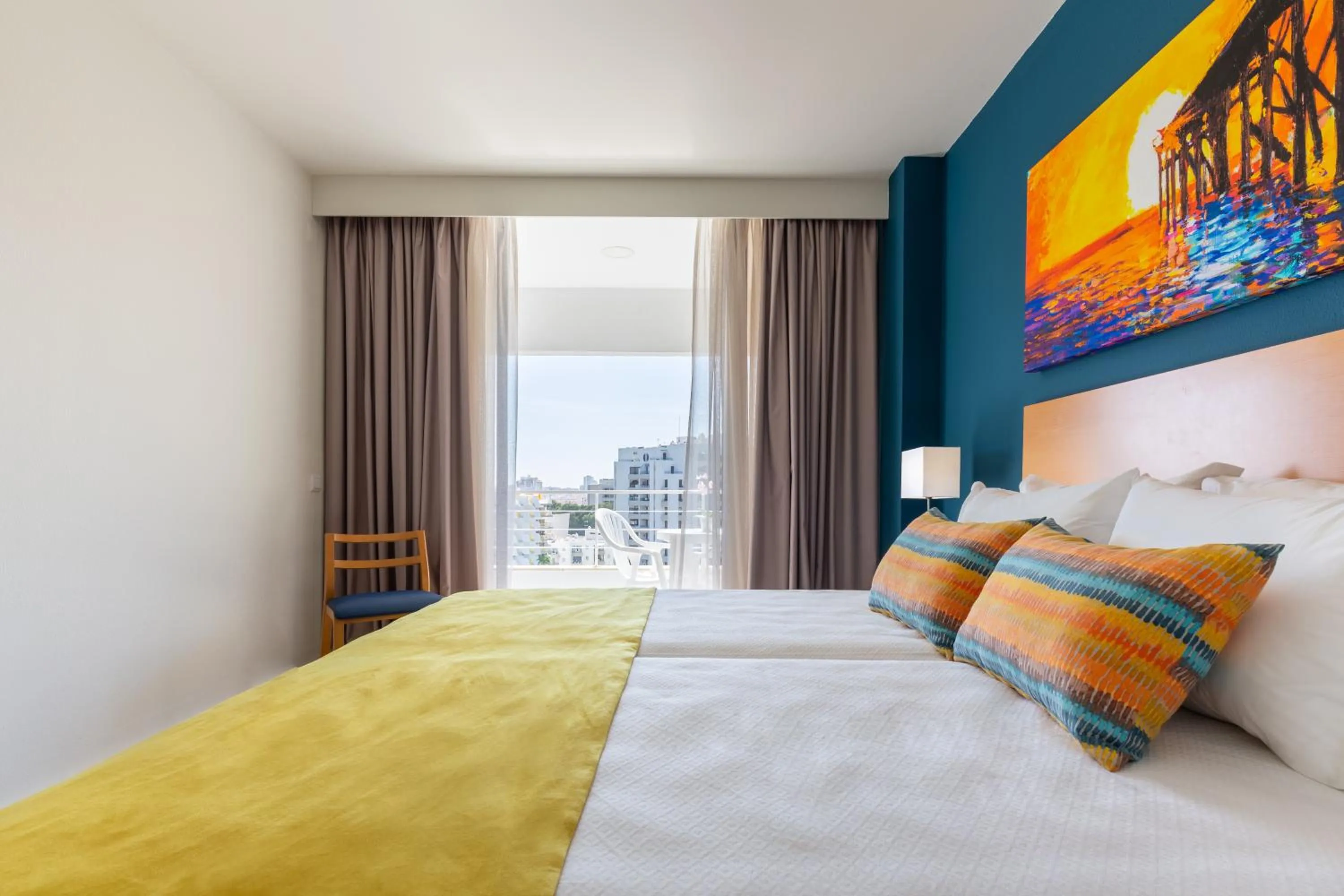 Bed in The Navigator - Olympus Marina