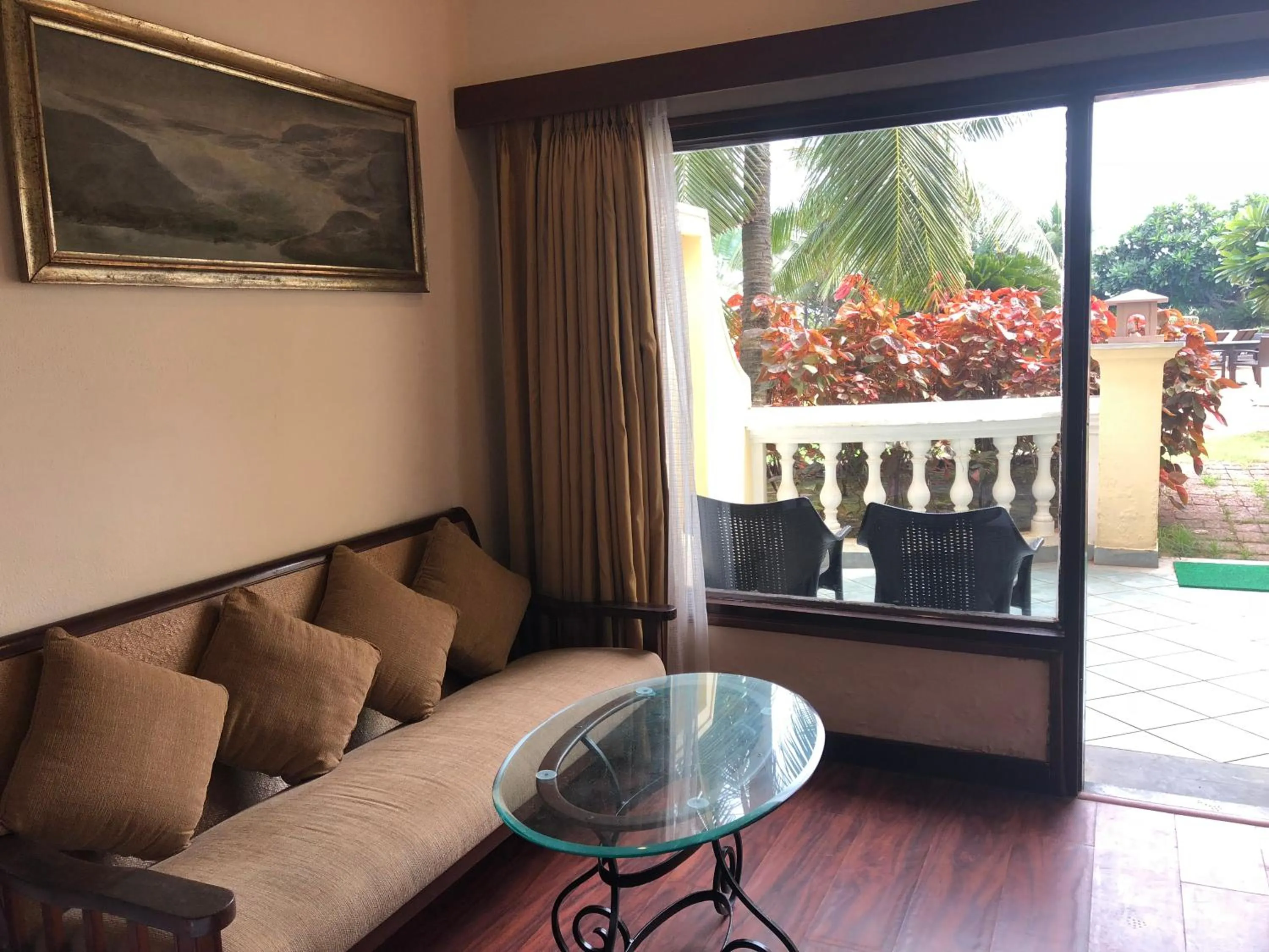 Seating area in The Hans Coco Palms