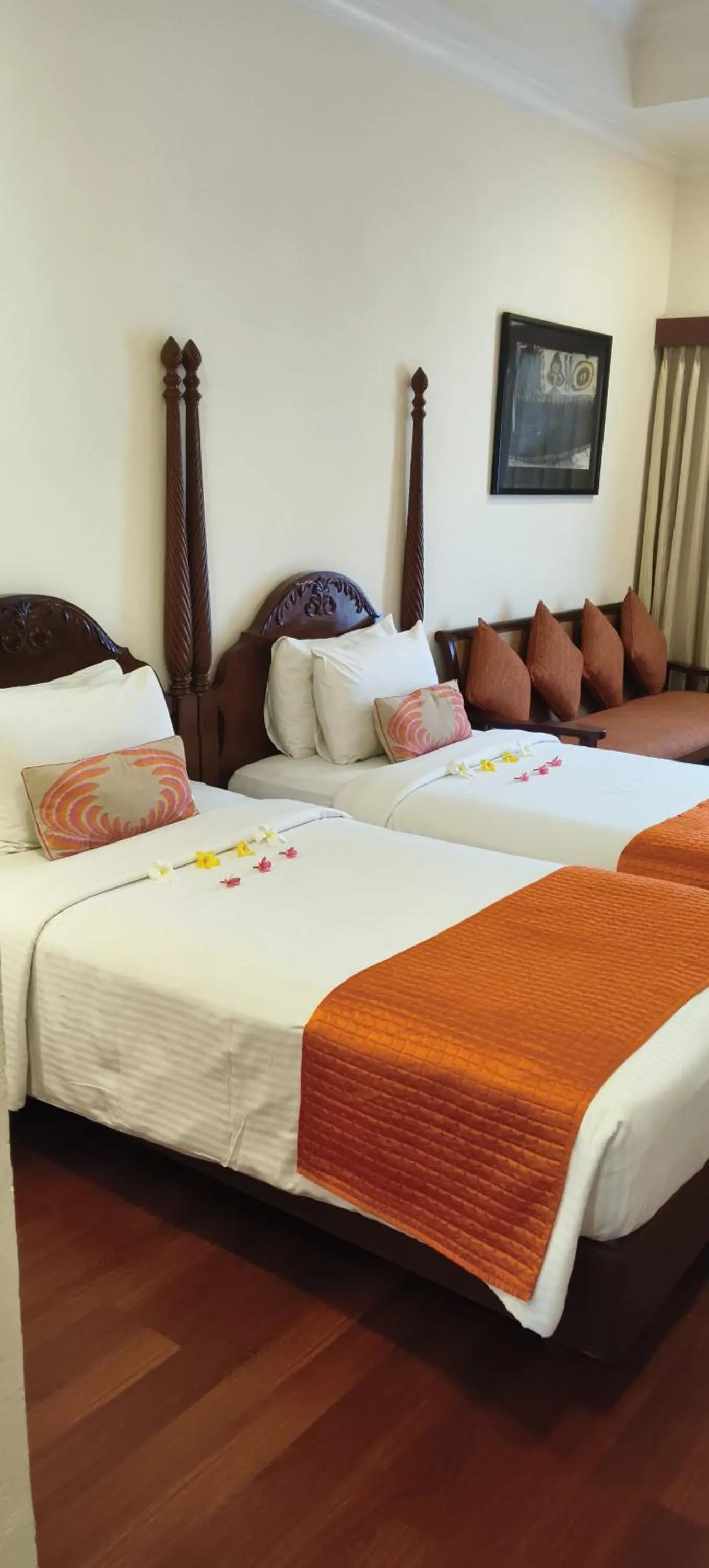 Bed in The Hans Coco Palms