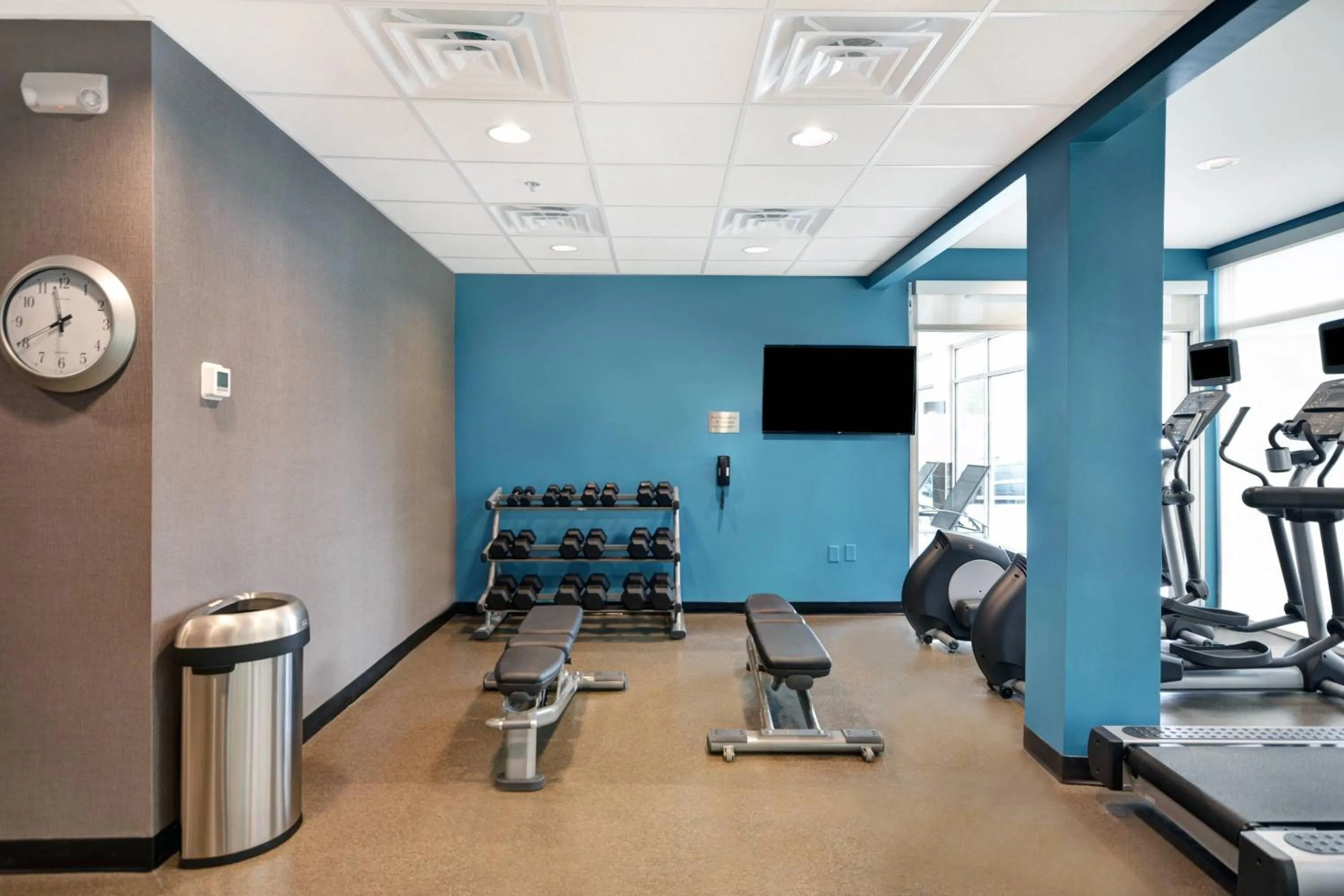 Fitness centre/facilities in Fairfield Inn & Suites by Marriott Savannah SW/Richmond Hill