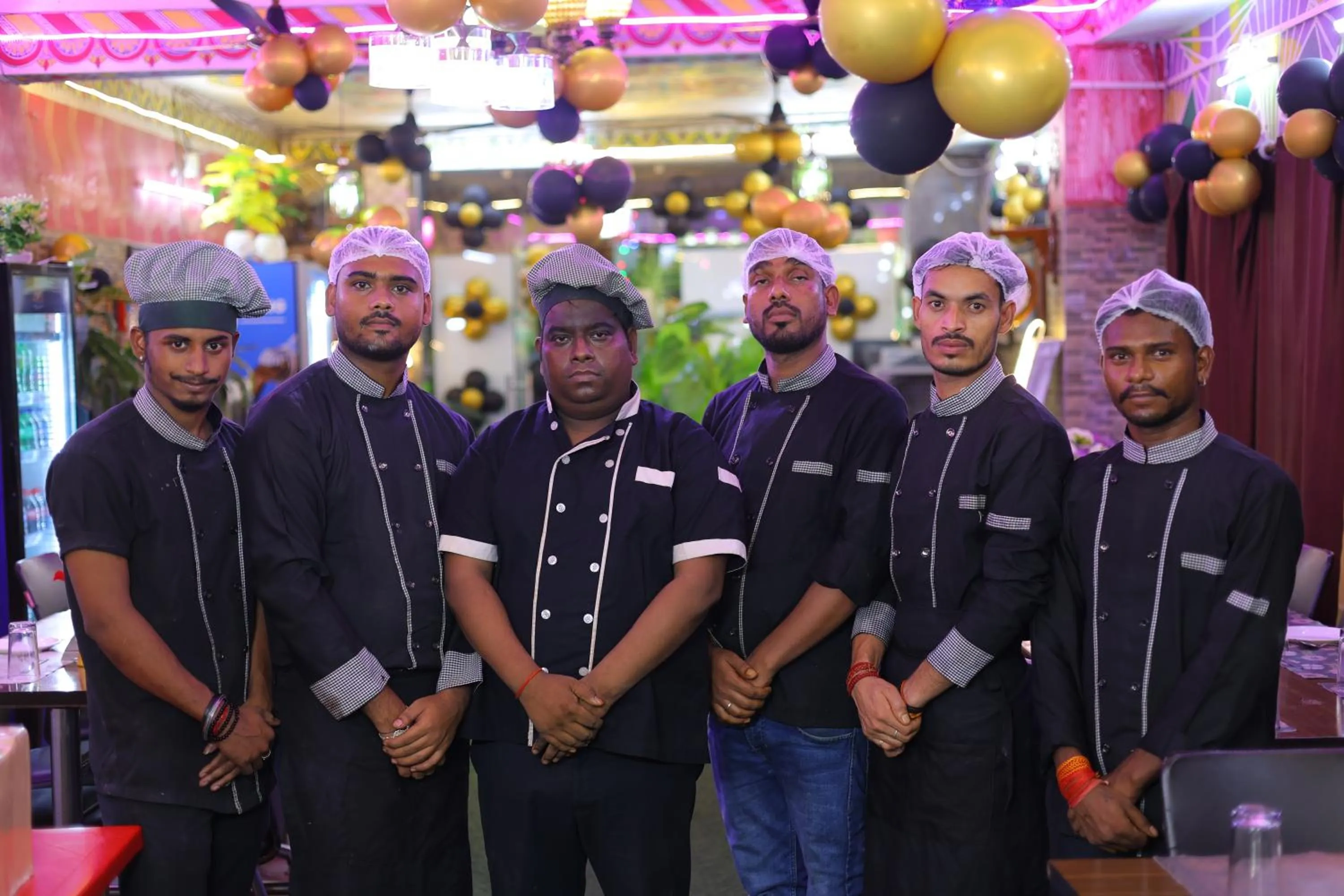 Staff in Hotel Anand LOK