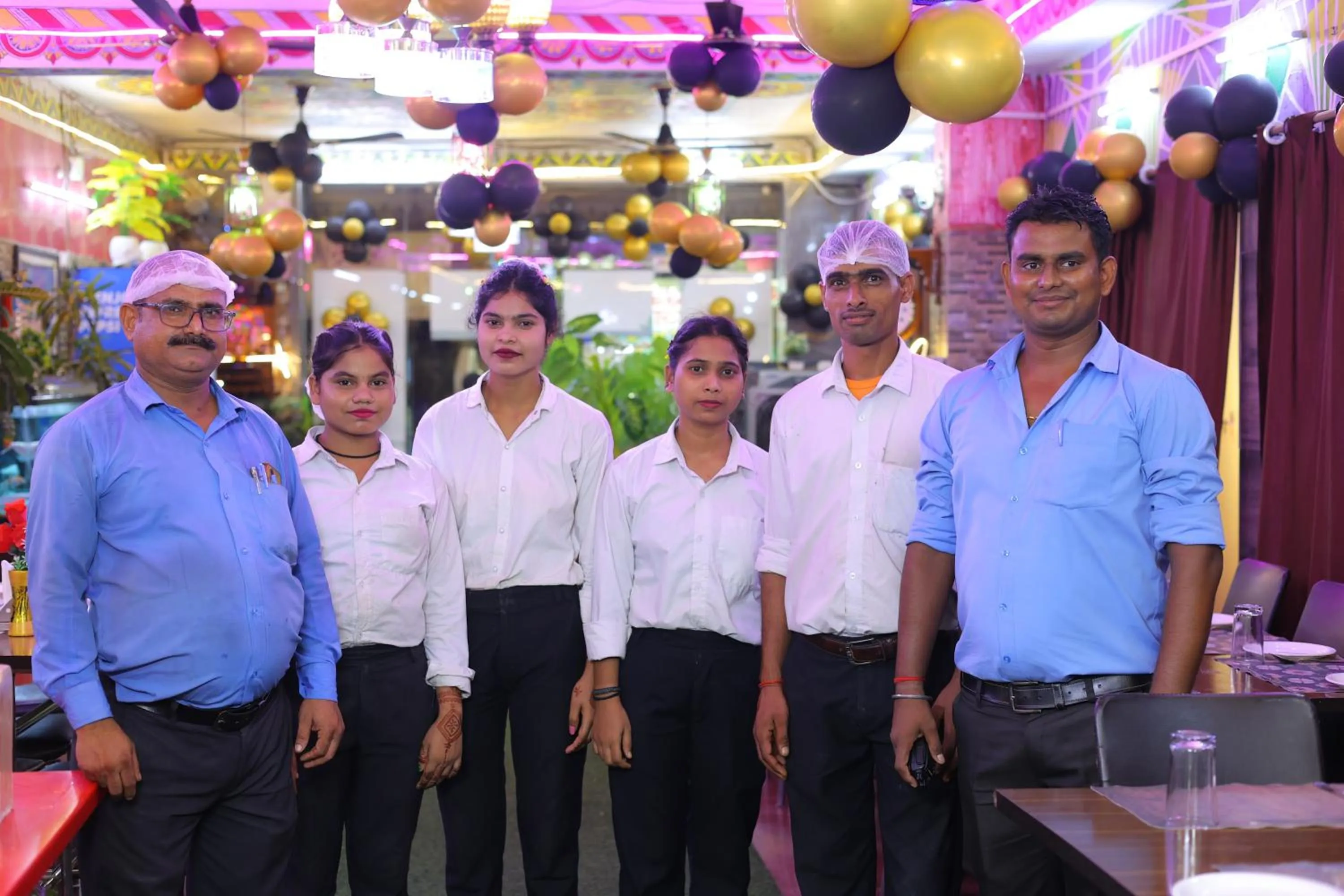 Staff in Hotel Anand LOK