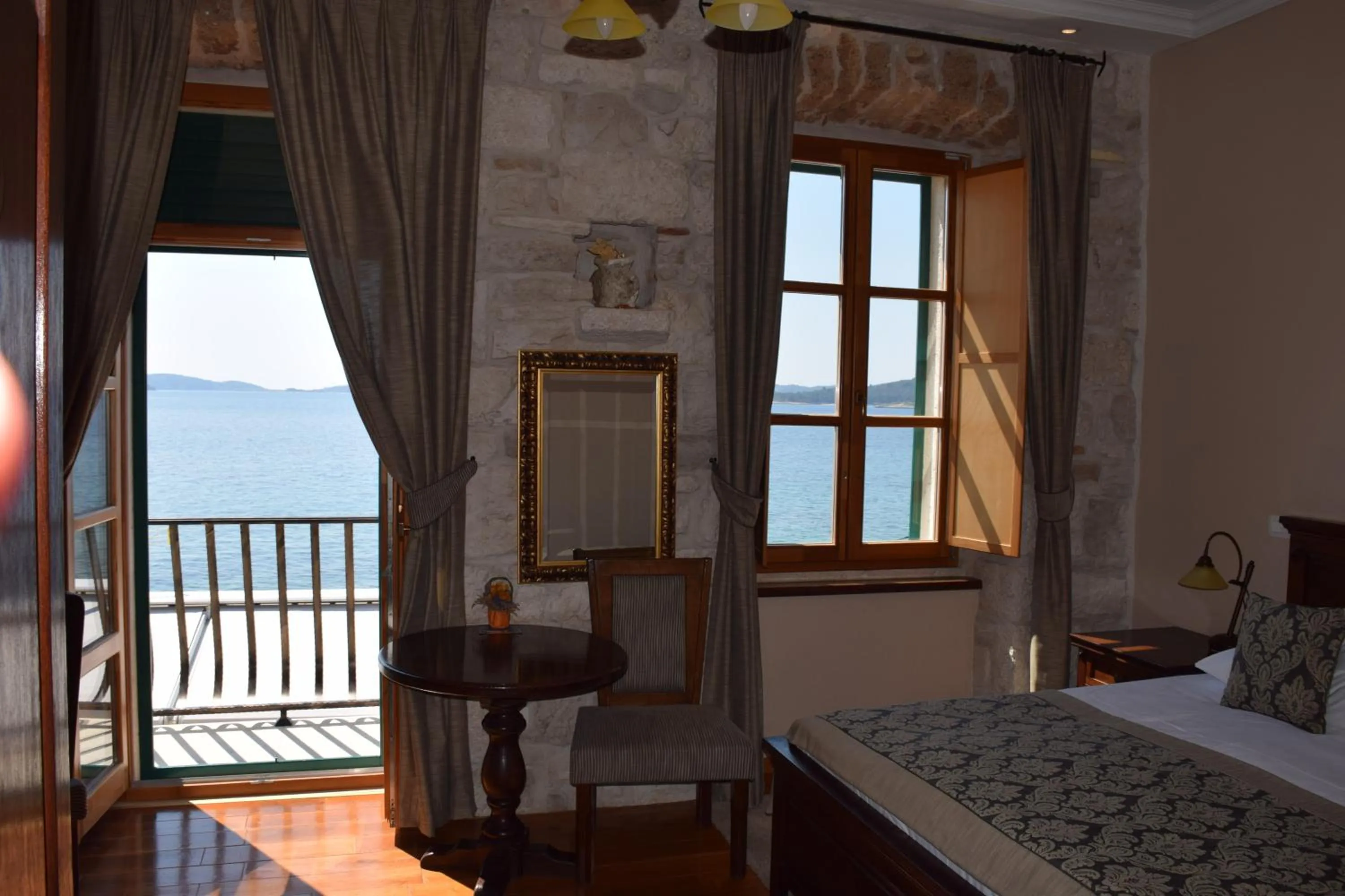 View (from property/room), Bed in Heritage Boutique Hotel Adriatic-Adults only