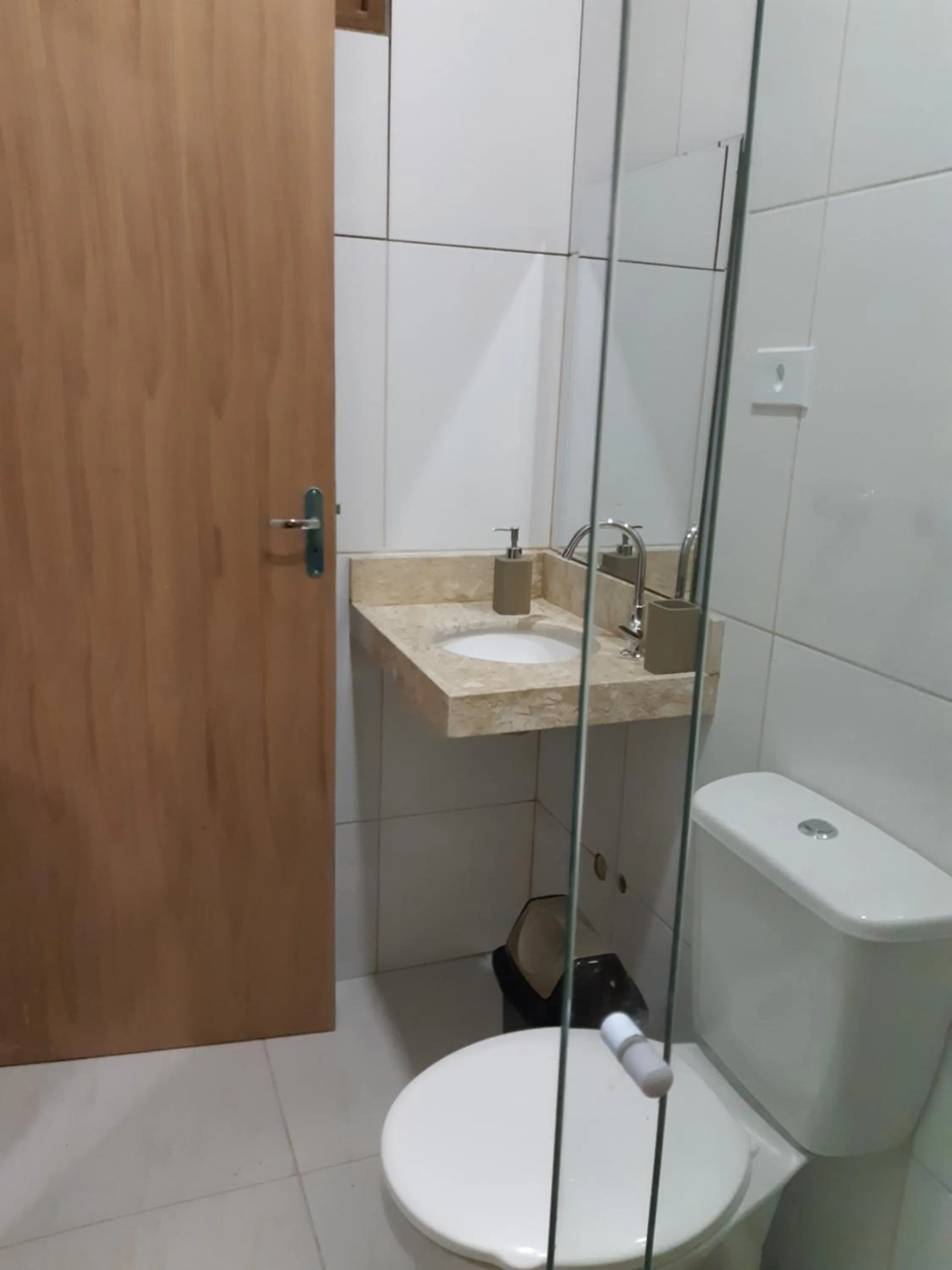 Bathroom in Pousada Canto dos Corais