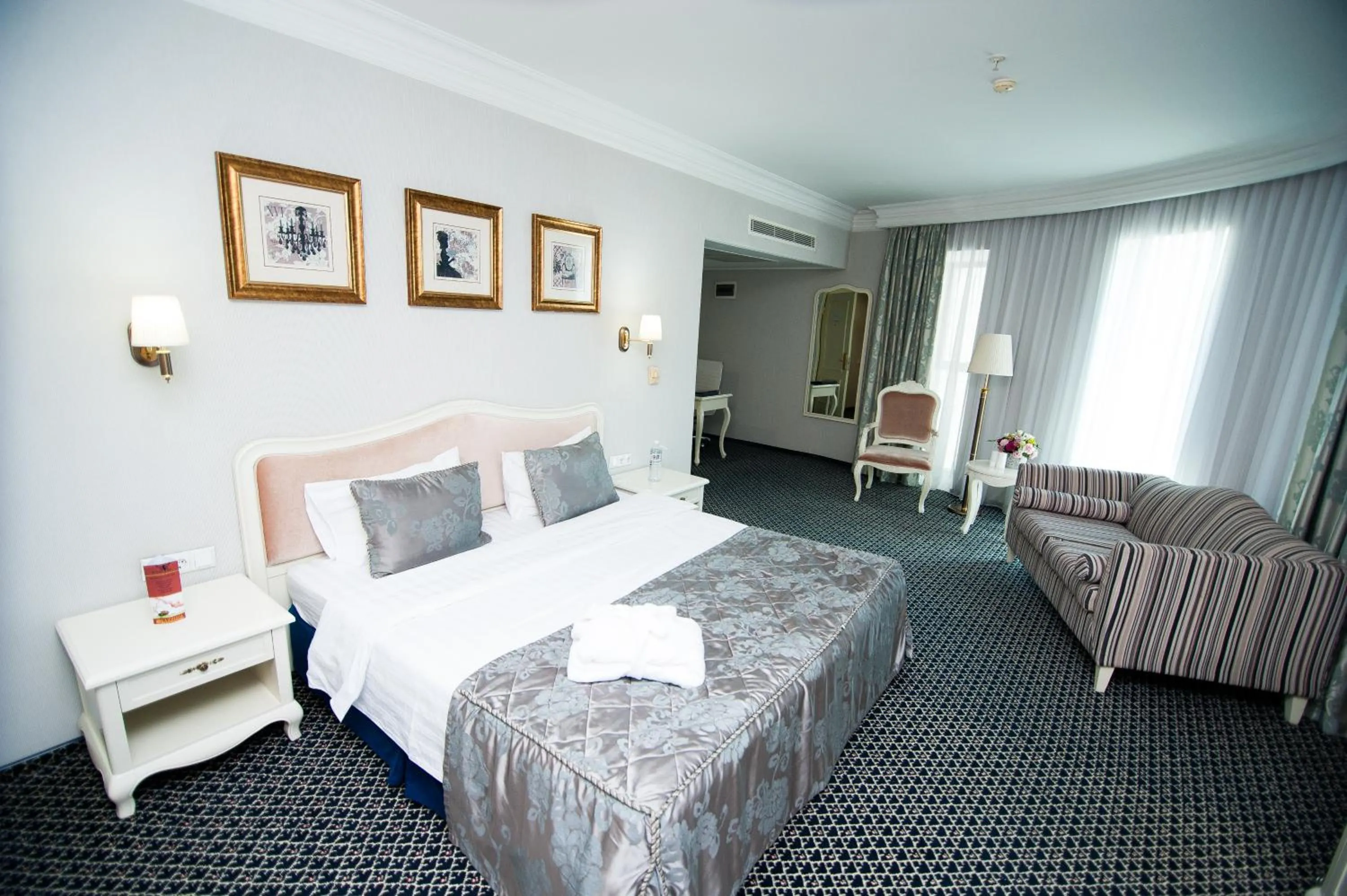 Photo of the whole room, Bed in Kazzhol Hotel Astana