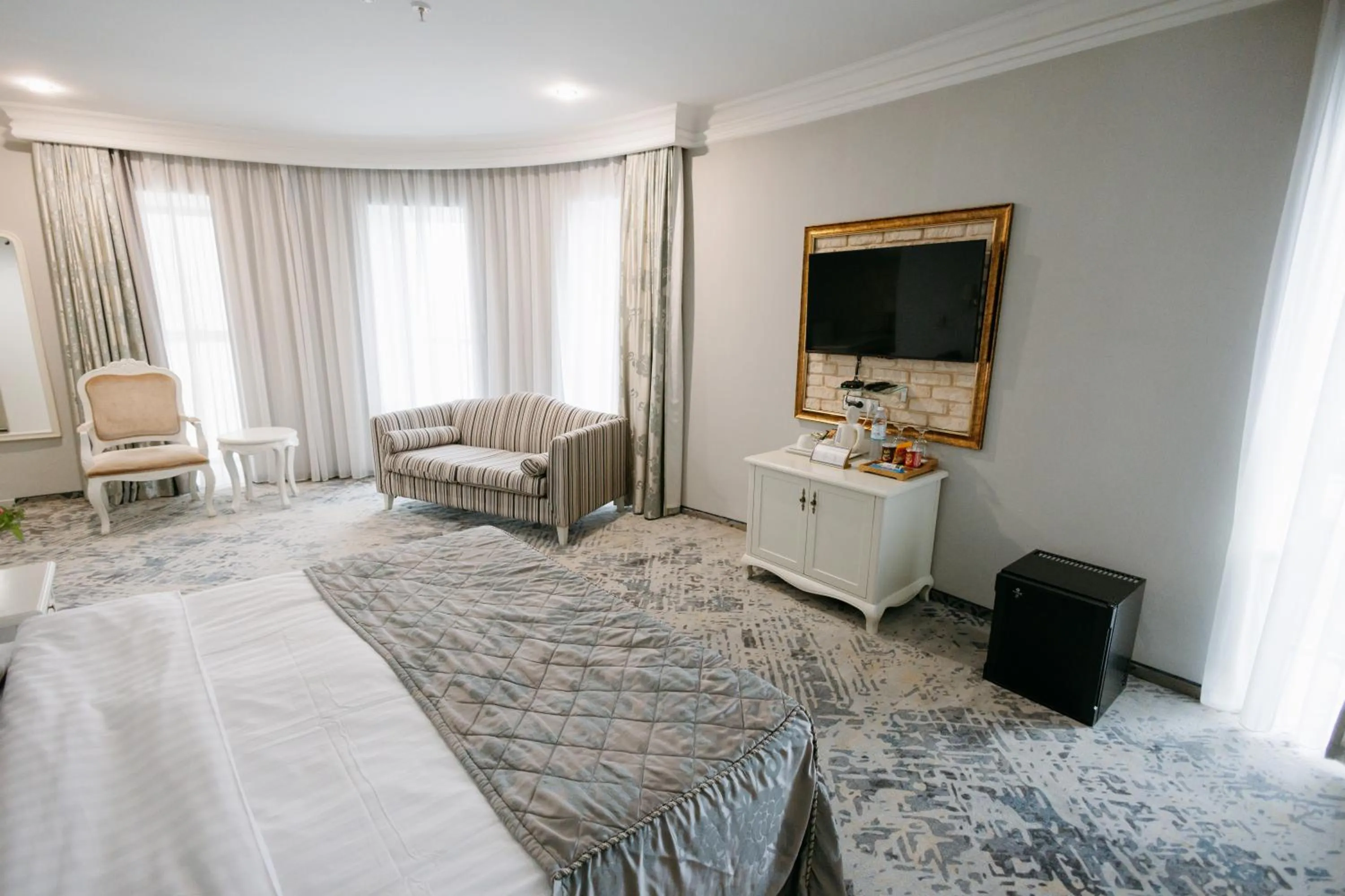 Photo of the whole room, Bed in Kazzhol Hotel Astana
