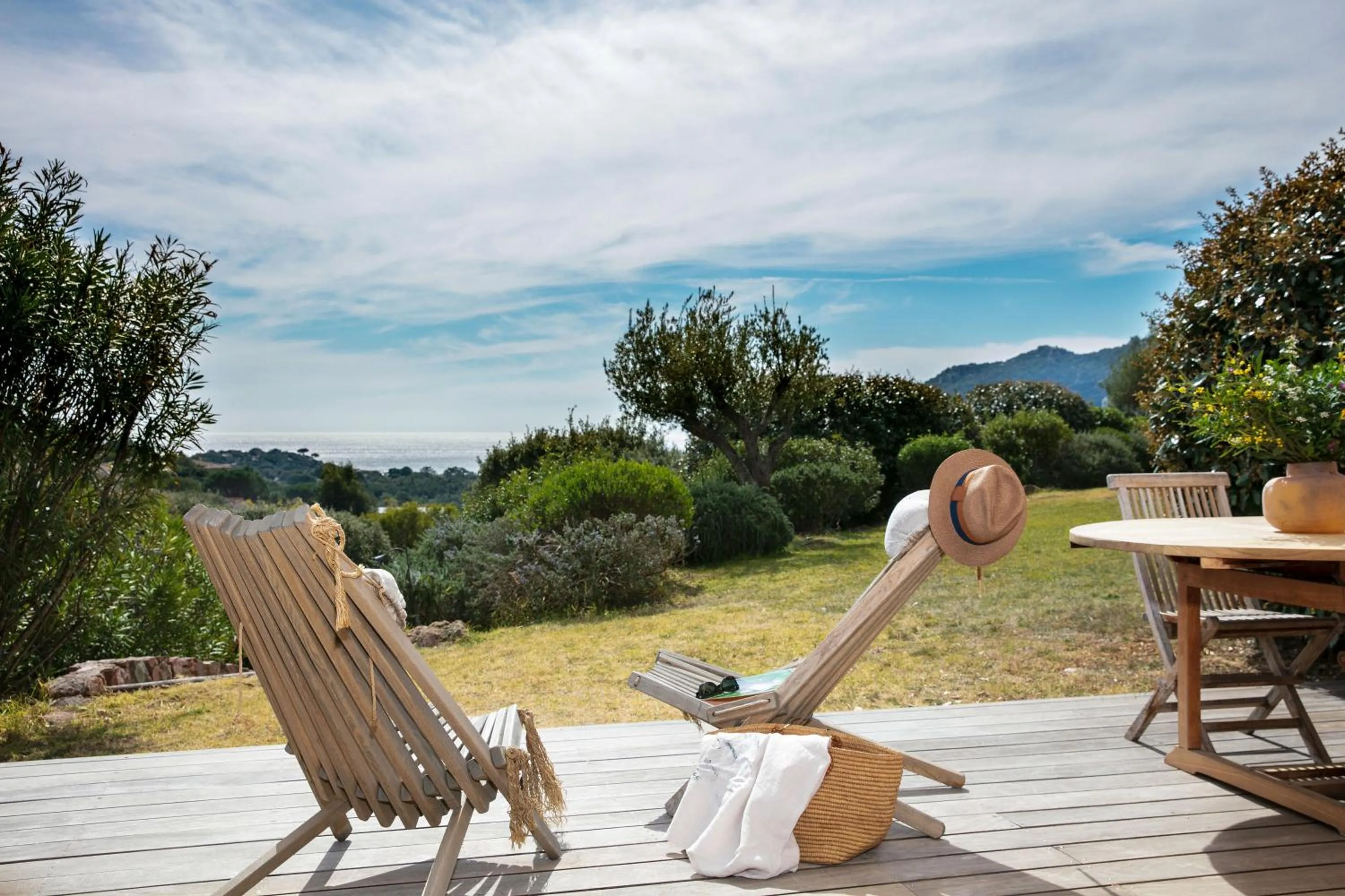 Patio in Domaine Santa Giulia Palace