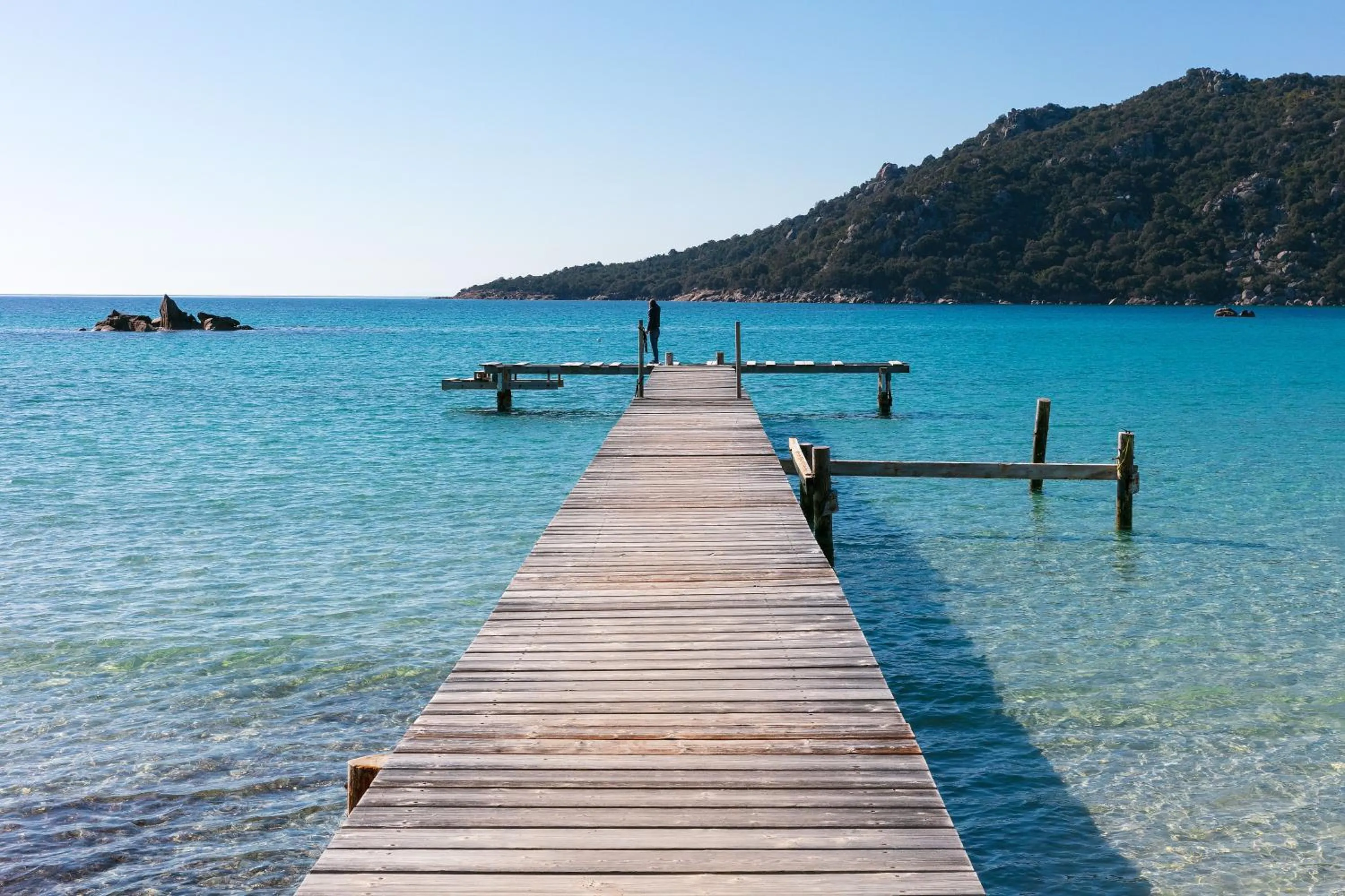 Beach in Domaine Santa Giulia Palace