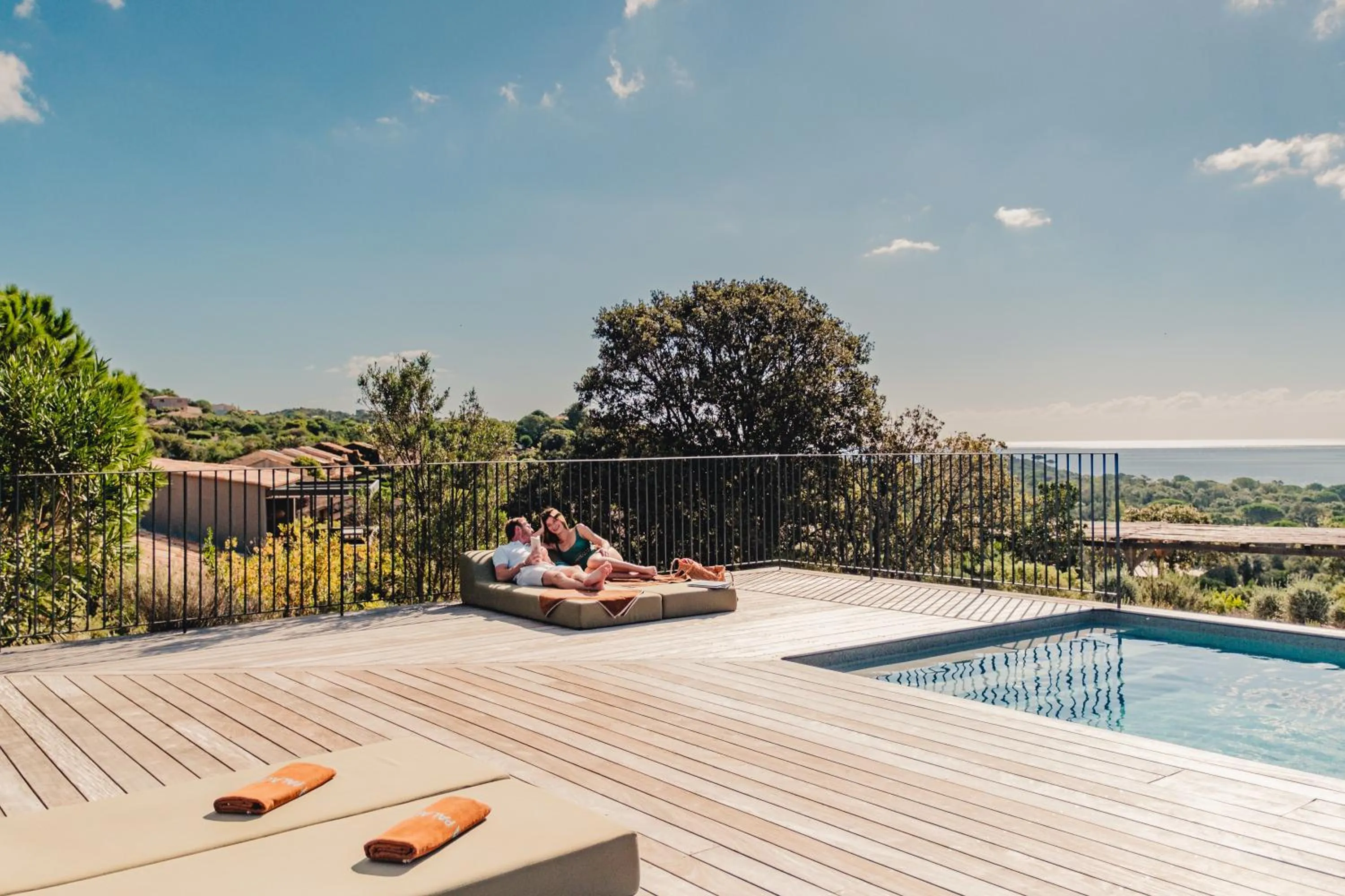 Swimming pool in Domaine Santa Giulia Palace