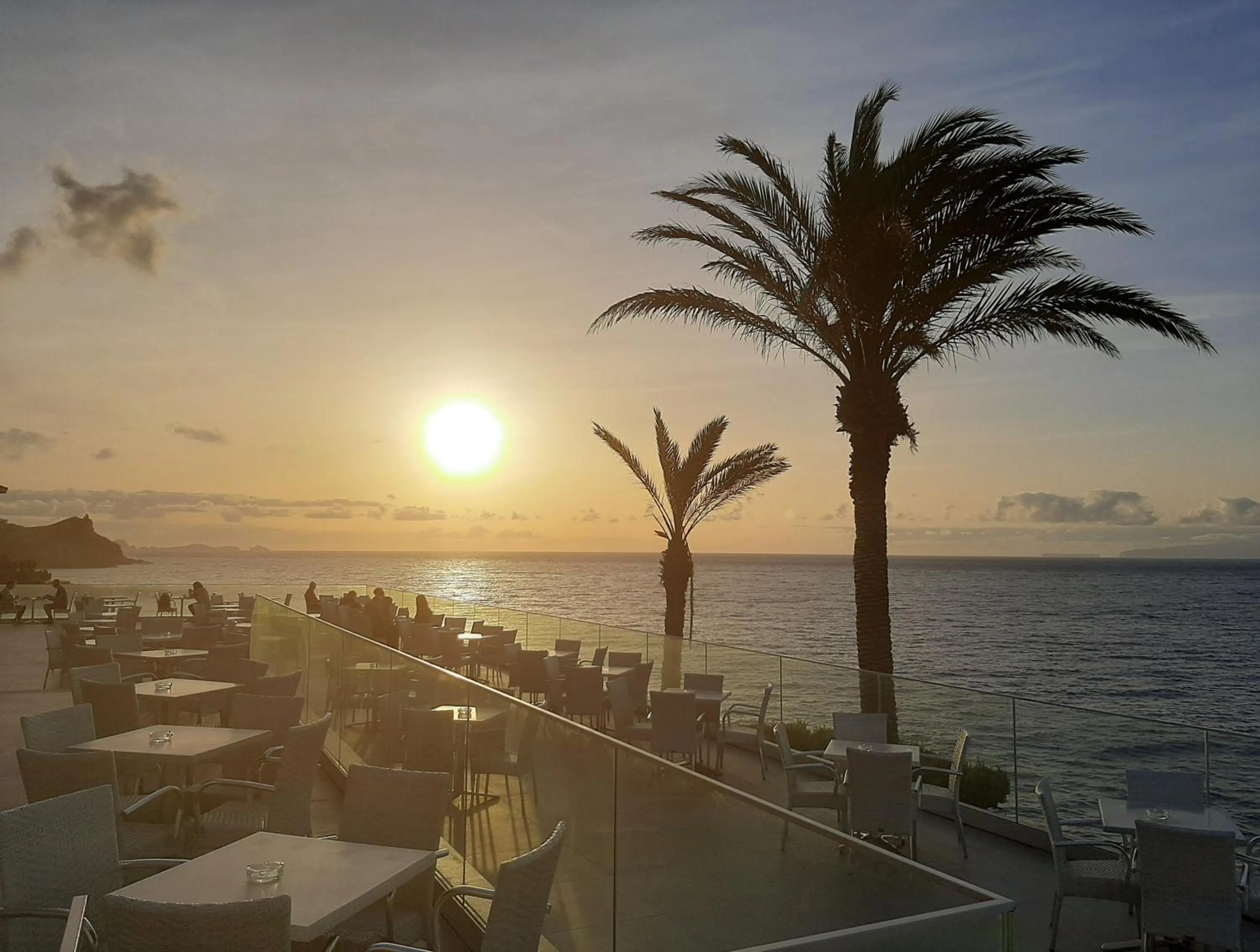 Sunrise in Hotel Roca Mar