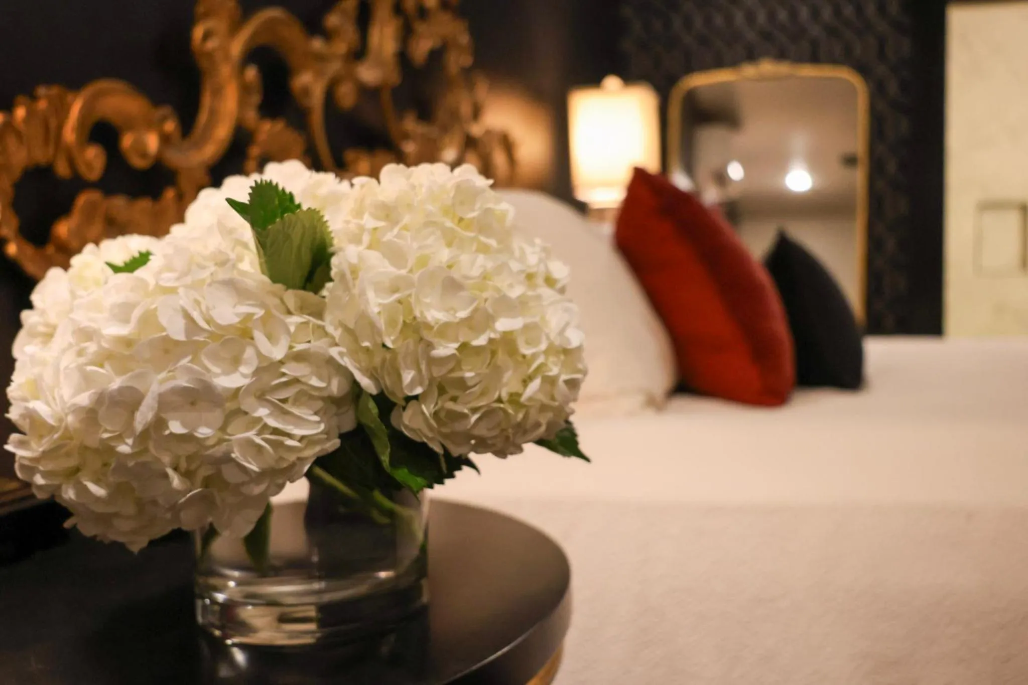 Bed in GunRunner Boutique Hotel